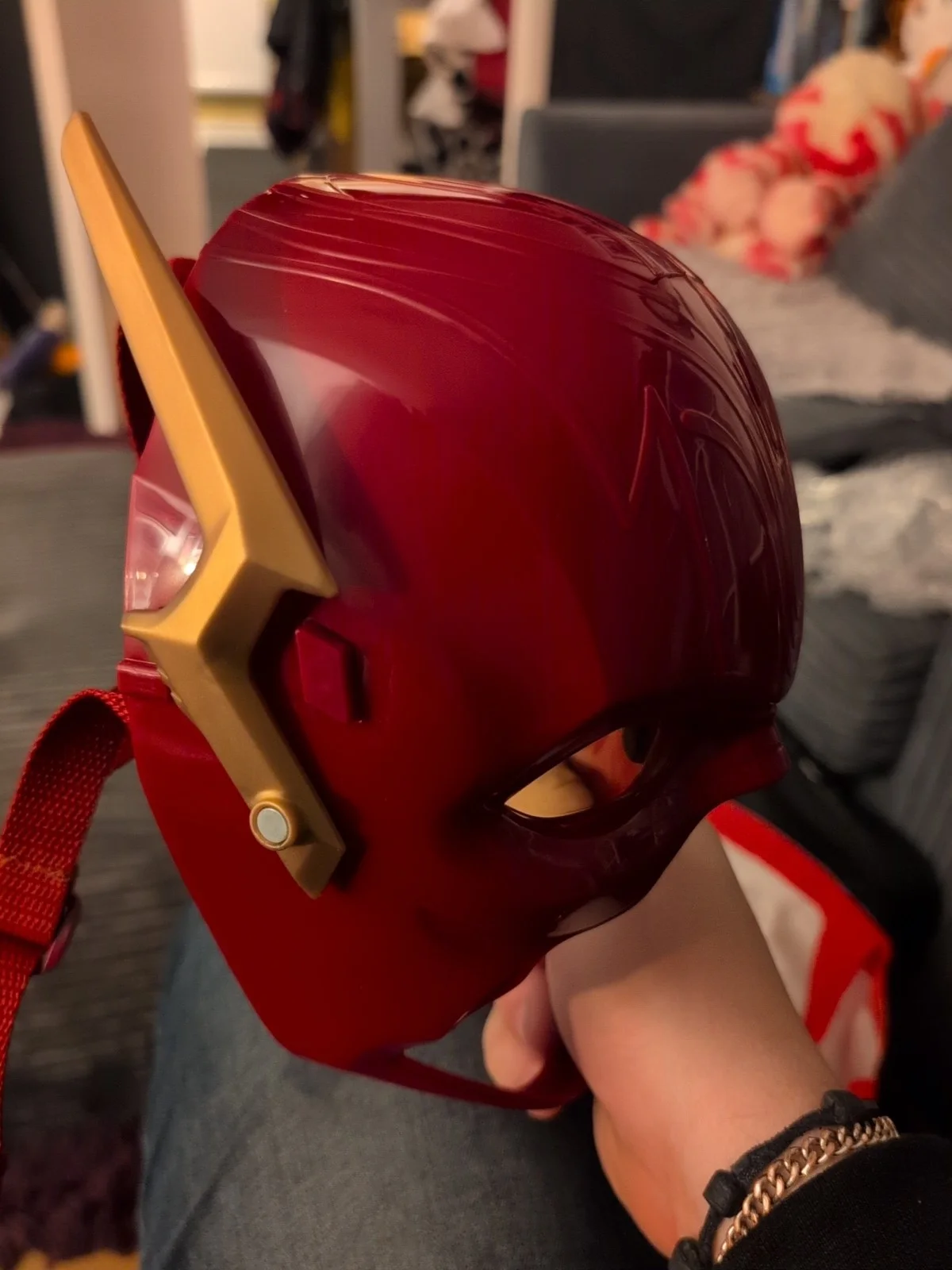 The Flash DC Spin Master Talking Mask with Lights and Sounds DC Comics, image 5