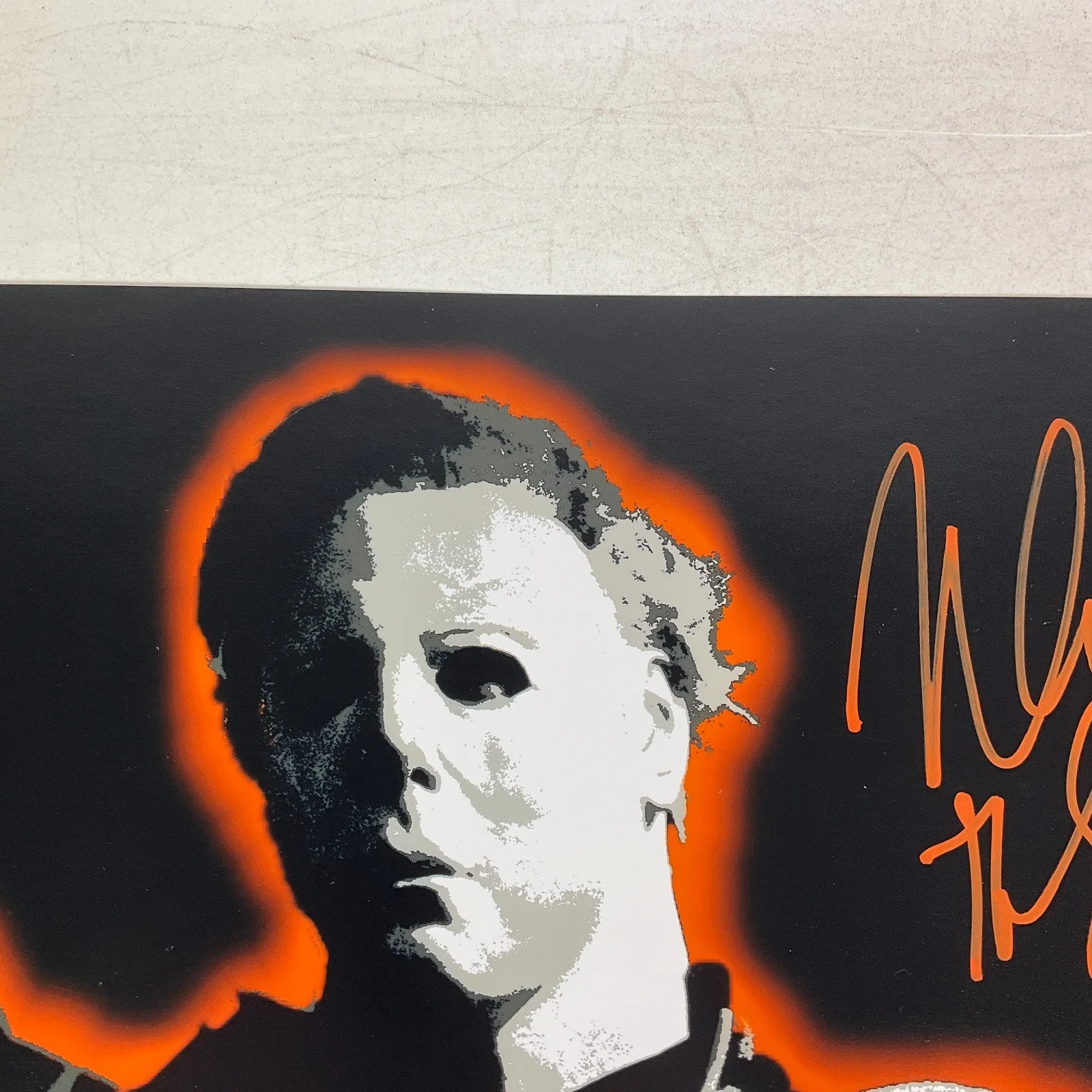 Nick Castle — Nick Castle Michael Myers Signed Autographed Photo 14x11 Halloween Beckett COA, изображение 3