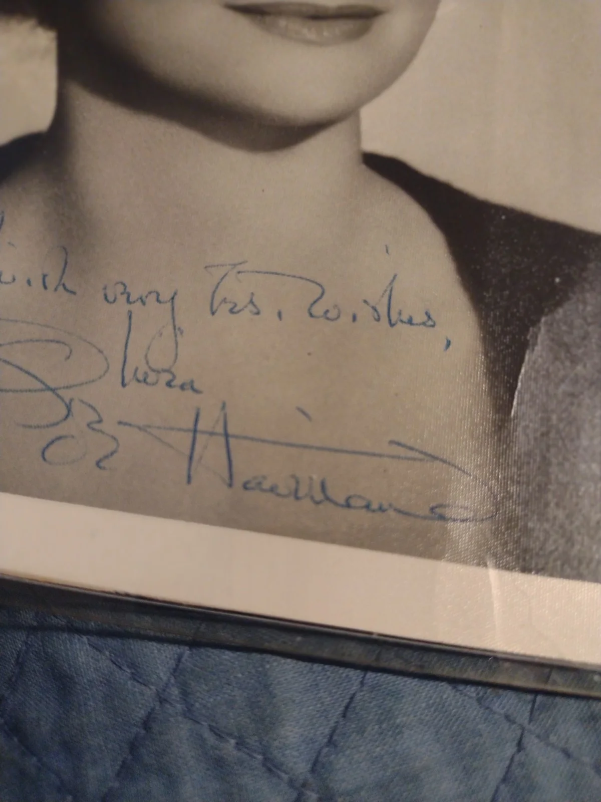 Autographed 5x7 Photo Olivia de Havilland Gone With The Wind Actress Signed, изображение 4