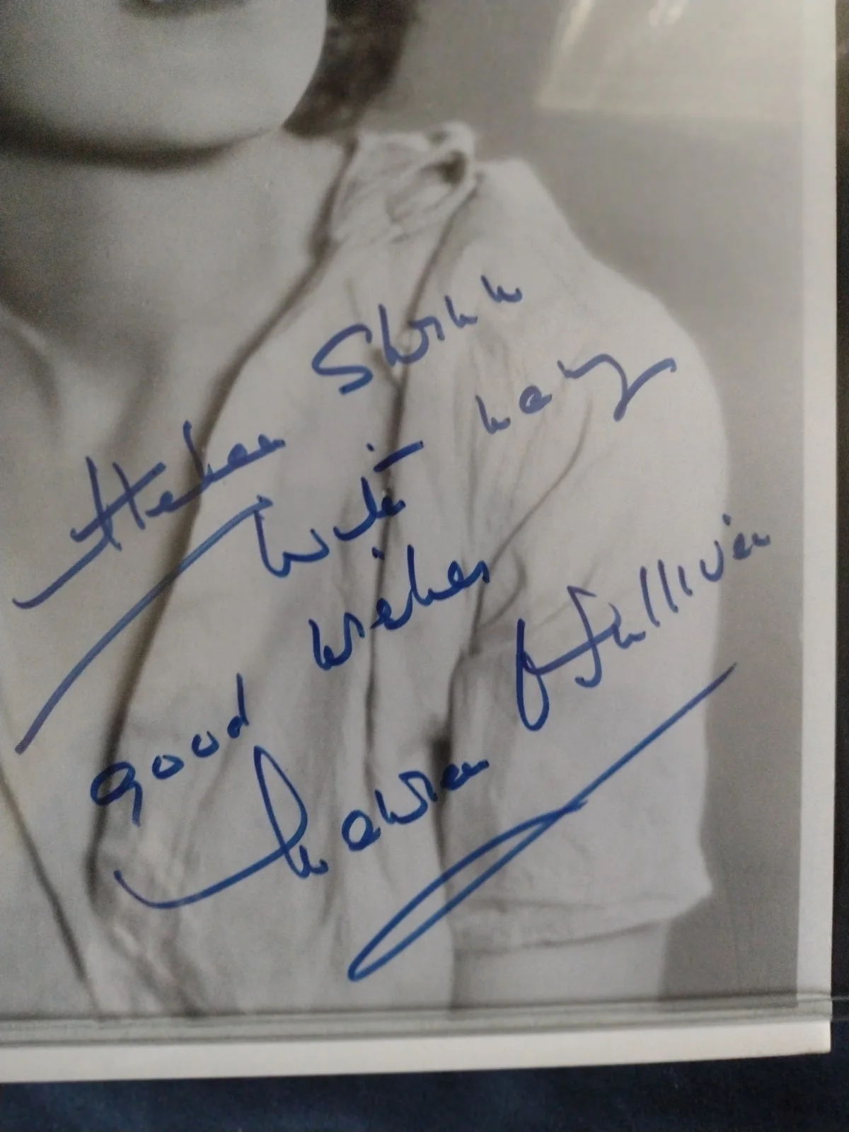 Autographed Inscribed 8x10 Photo of Maureen O'Sullivan w/ Return Envelope Jane, изображение 2