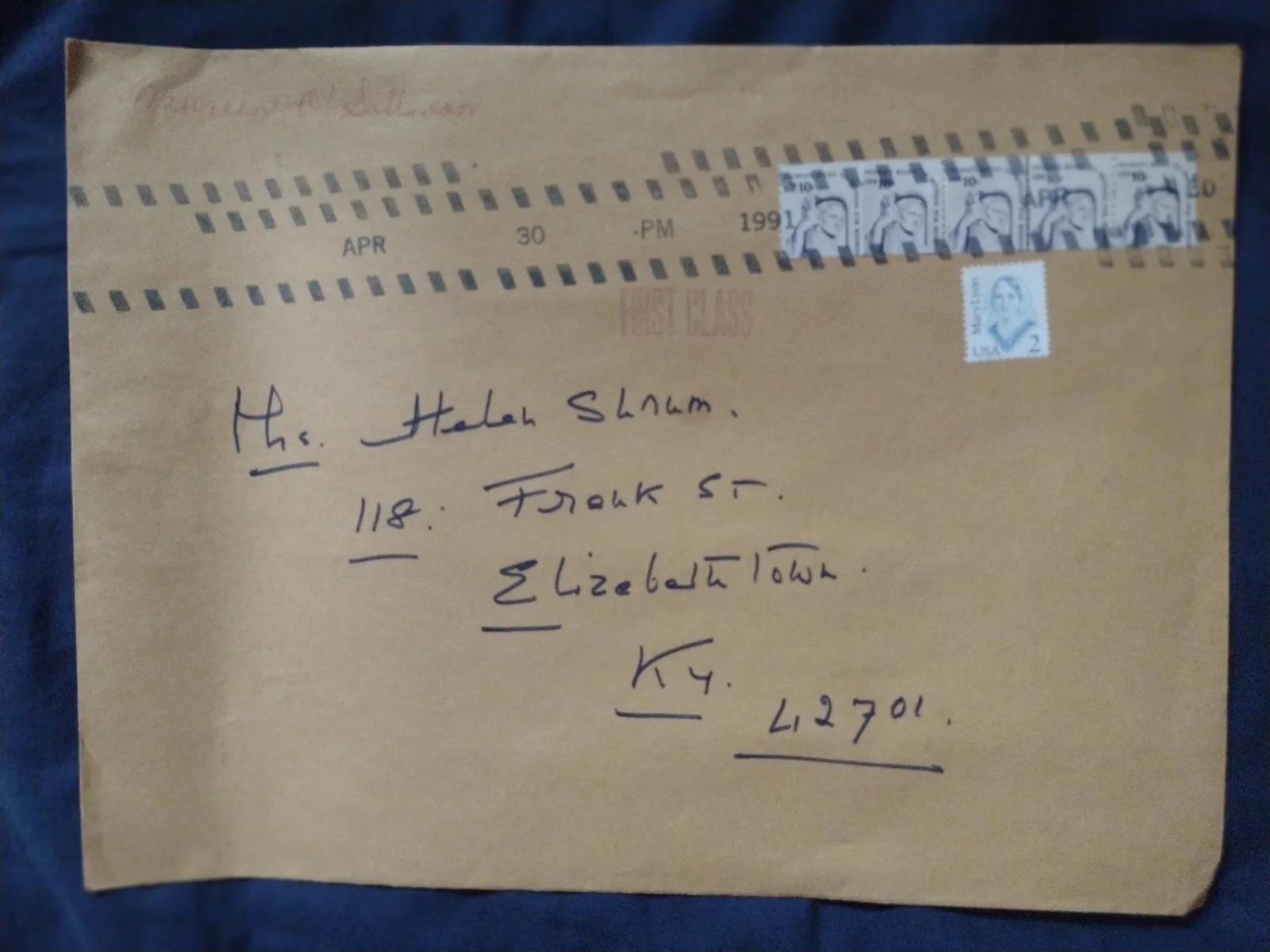 Autographed Inscribed 8x10 Photo of Maureen O'Sullivan w/ Return Envelope Jane, изображение 3