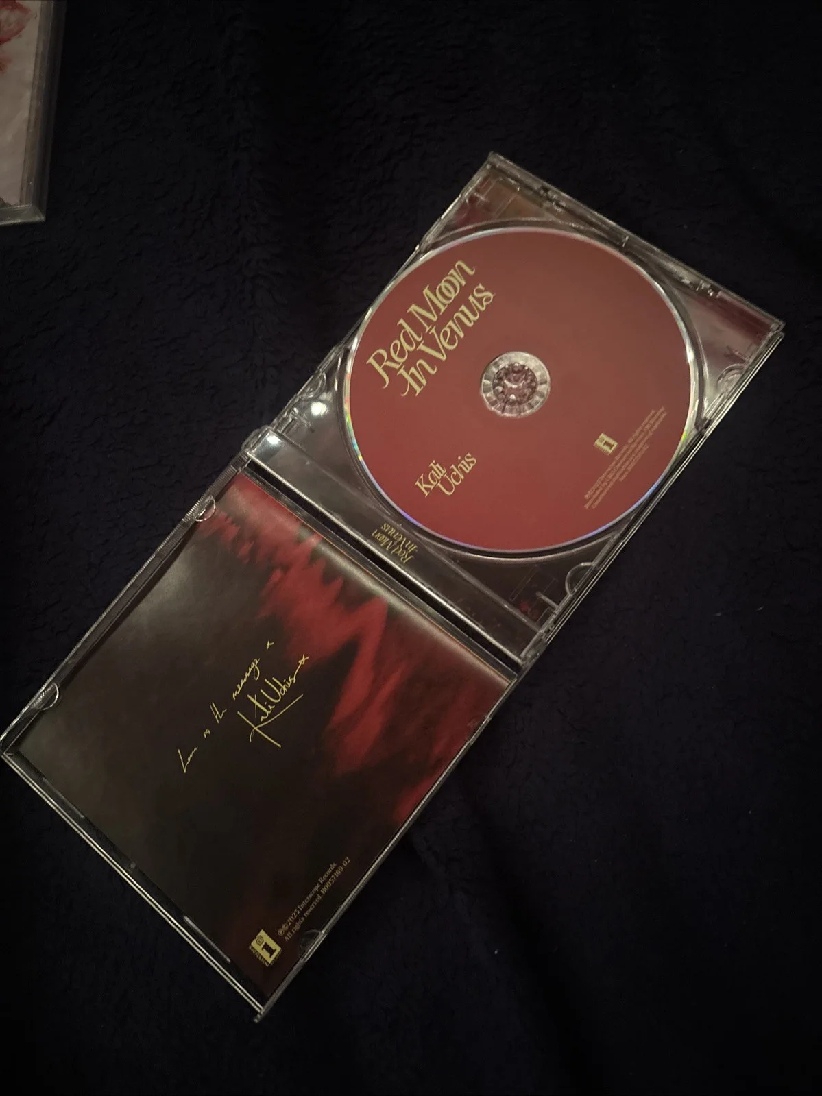 Kali Uchis - Red Moon In Venus SIGNED CD, image 3