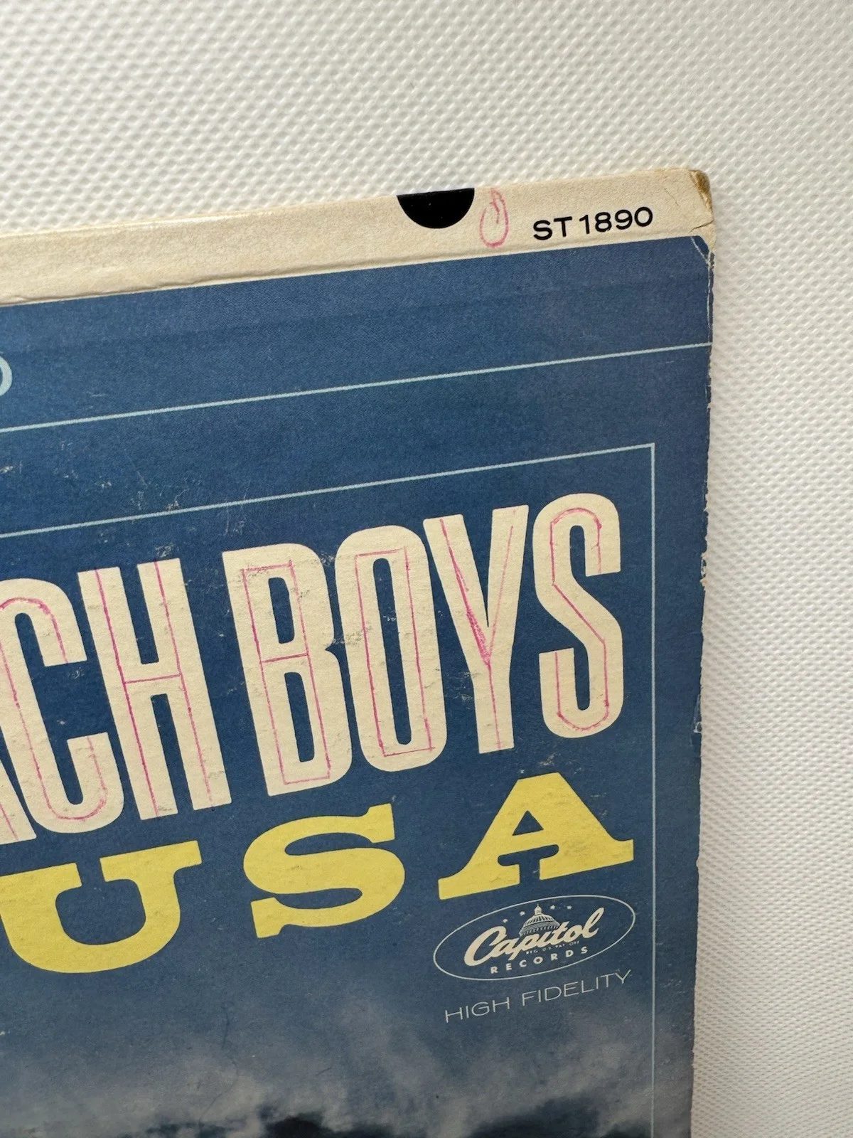 MIKE LOVE SIGNED VINYL SURFIN' USA BEACH BOYS AUTOGRAPH JSA COA RECORD READ DESC, изображение 3