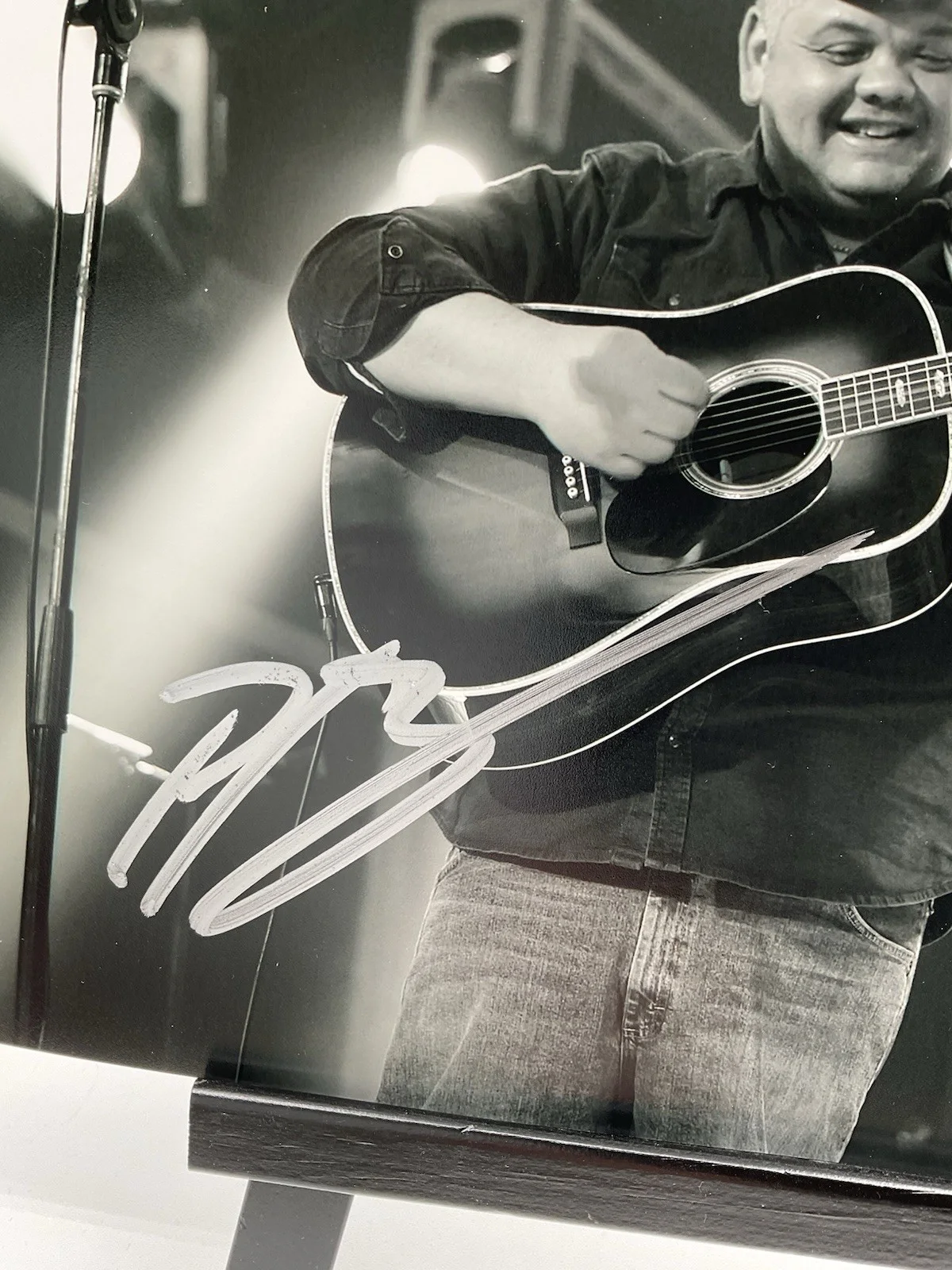 Phillip Bowen signed 8x10 TikTok AGT signed ACOA Appalachia Forever auto Guitar, image 2