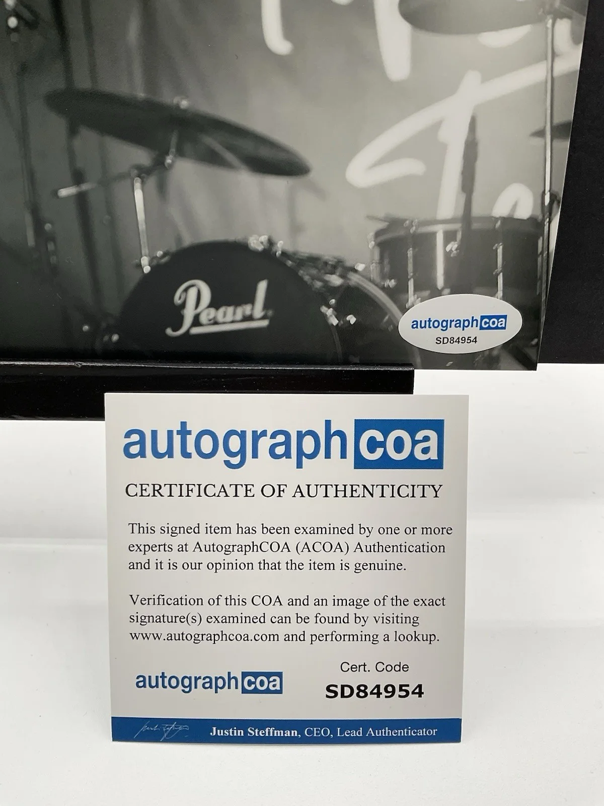 Phillip Bowen signed 8x10 TikTok AGT signed ACOA Appalachia Forever auto Guitar, image 3