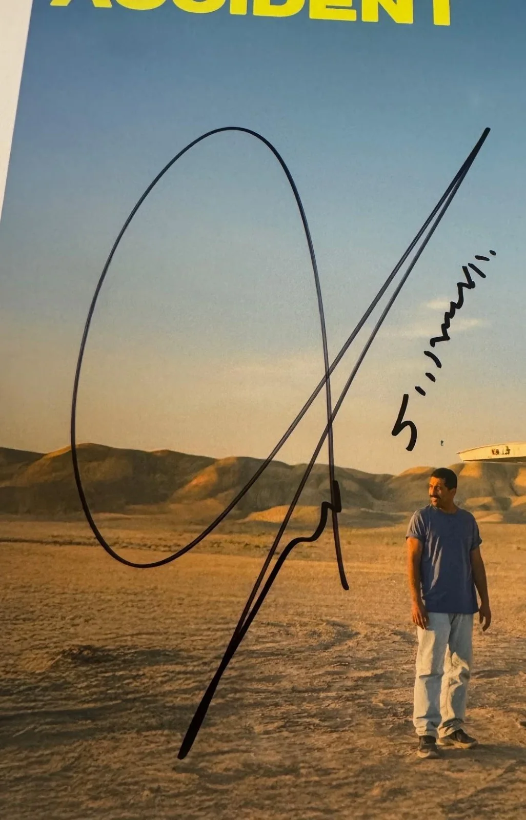 JAFAR PANAHI Autographed 8x10 Photo SIGNED AUTO It Was Just An Accident, изображение 2