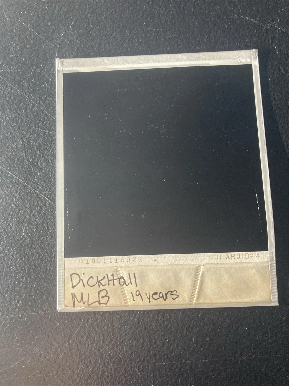 2024 Leaf Signed Polaroid Series Dick Hall Signed Polaroid Authentic By Leaf, изображение 3