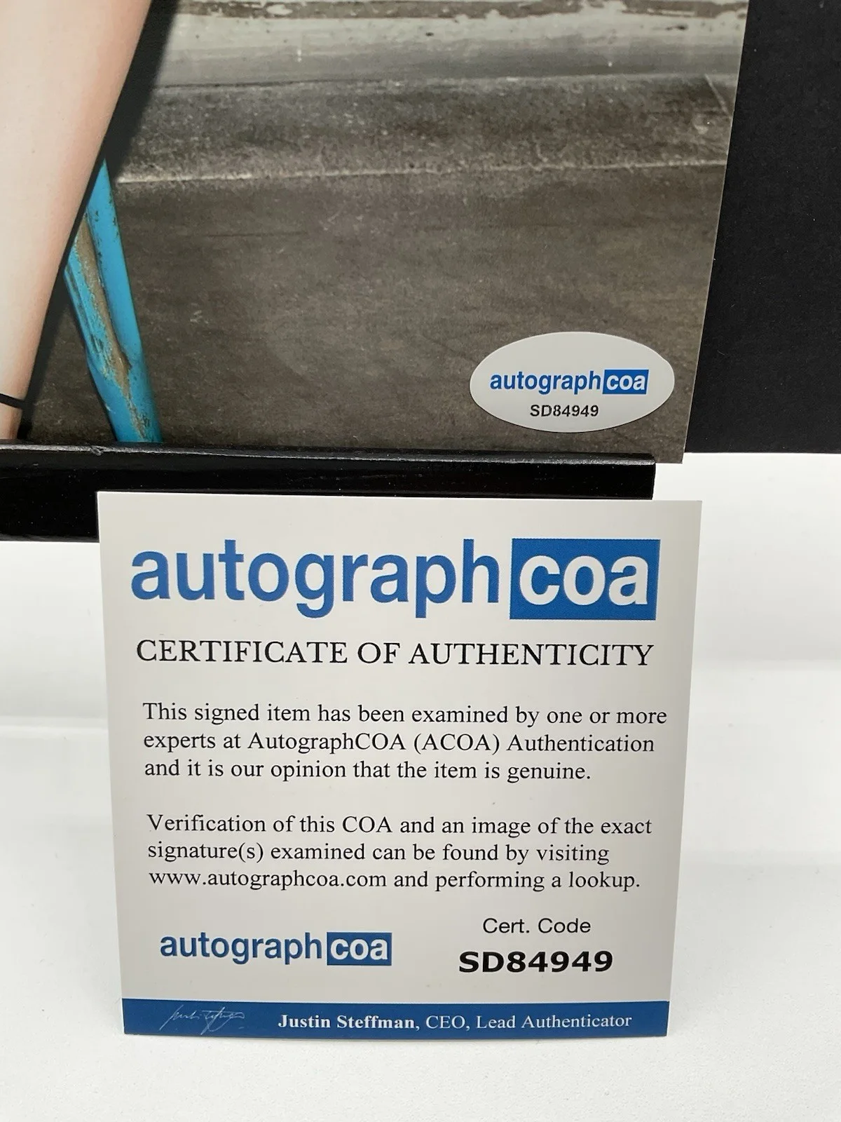 Sarah Bolger — Sarah Bolger signed 8x10 The Tudors signed 8x10 Sexy photo autographed ACOA auto, изображение 3