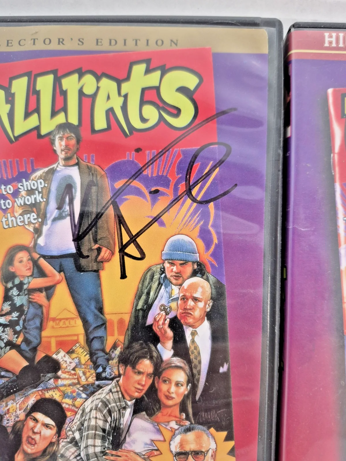 Kevin Smith Jason Mewes Signed 2 Mallrats DVD Cover Inscription Autograph, изображение 2