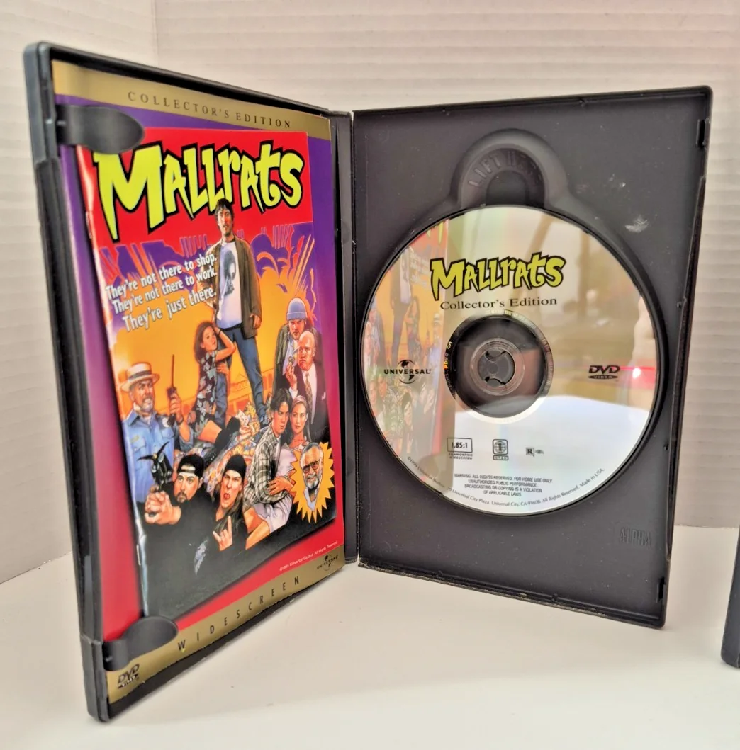 Kevin Smith Jason Mewes Signed 2 Mallrats DVD Cover Inscription Autograph, изображение 4