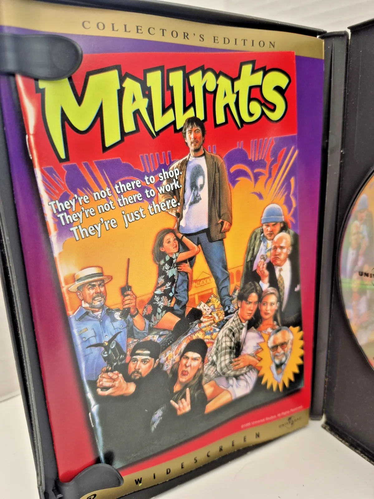 Kevin Smith Jason Mewes Signed 2 Mallrats DVD Cover Inscription Autograph, изображение 5