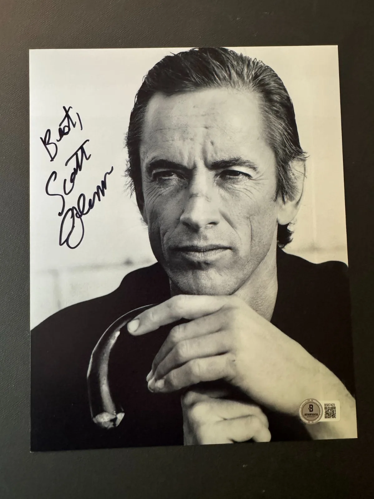 Scott Glenn — Scott Glenn Rare! autographed signed classic 8x10 photo Beckett BAS coa