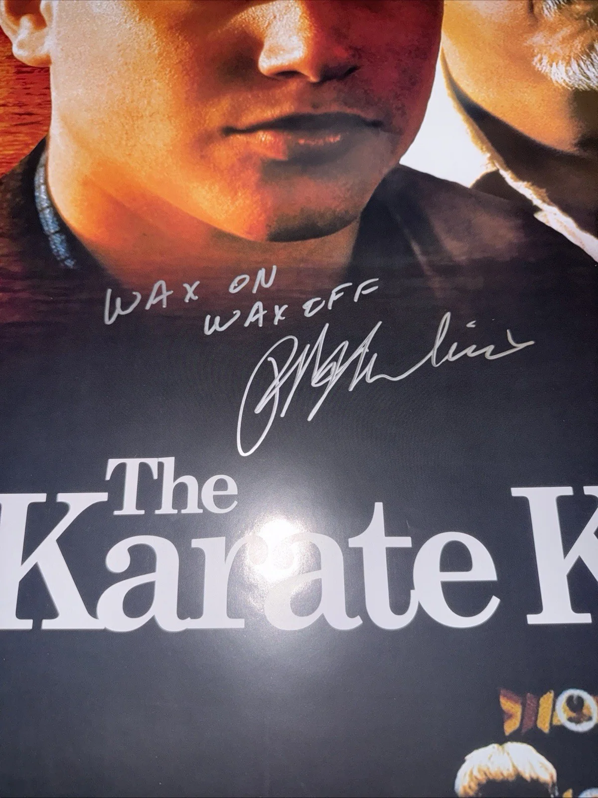 Ralph Macchio AUTOGRAPH SIGNED 24x36 Karate Kid Poster Quote PROOF, image 5