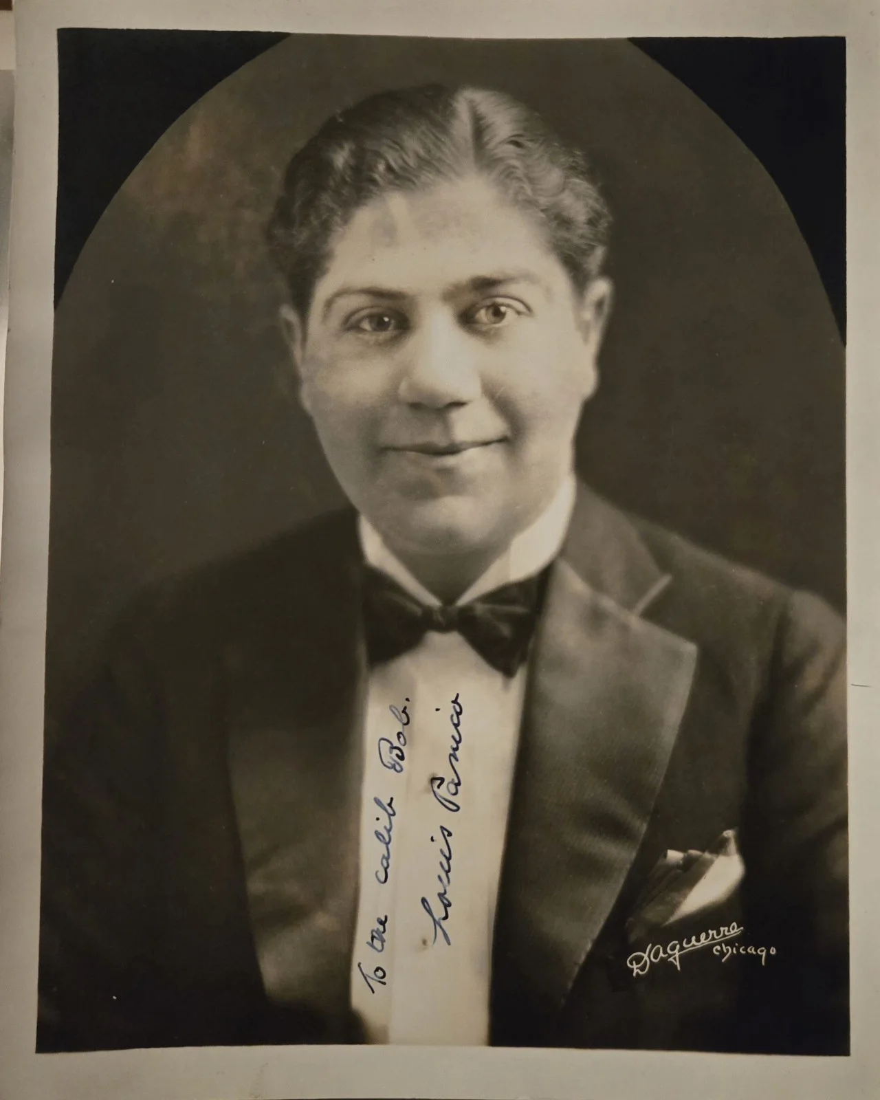 Rare Original Louis Panico Signed & Unsigned Chicago Studio Photos c1920s, image 2