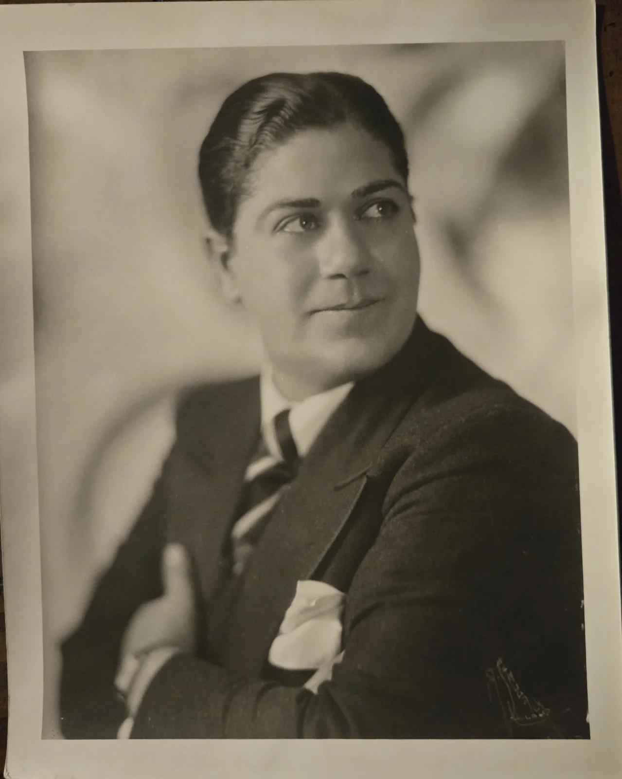 Rare Original Louis Panico Signed & Unsigned Chicago Studio Photos c1920s, image 5