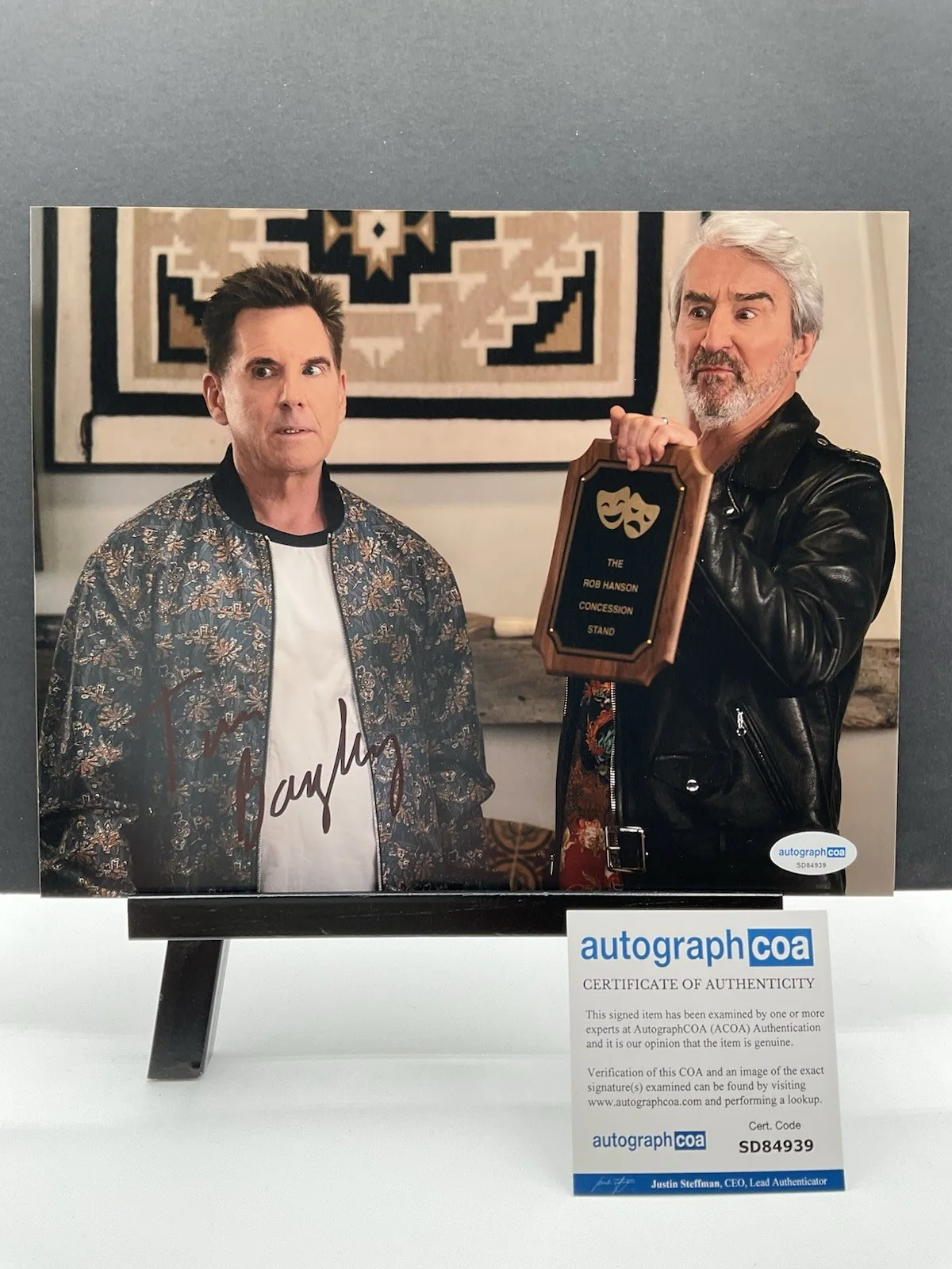 Tim Bagley — Tim Bagley signed 8x10 Grace and Frankie signed 8x10 Tim Bagley autographed ACOA