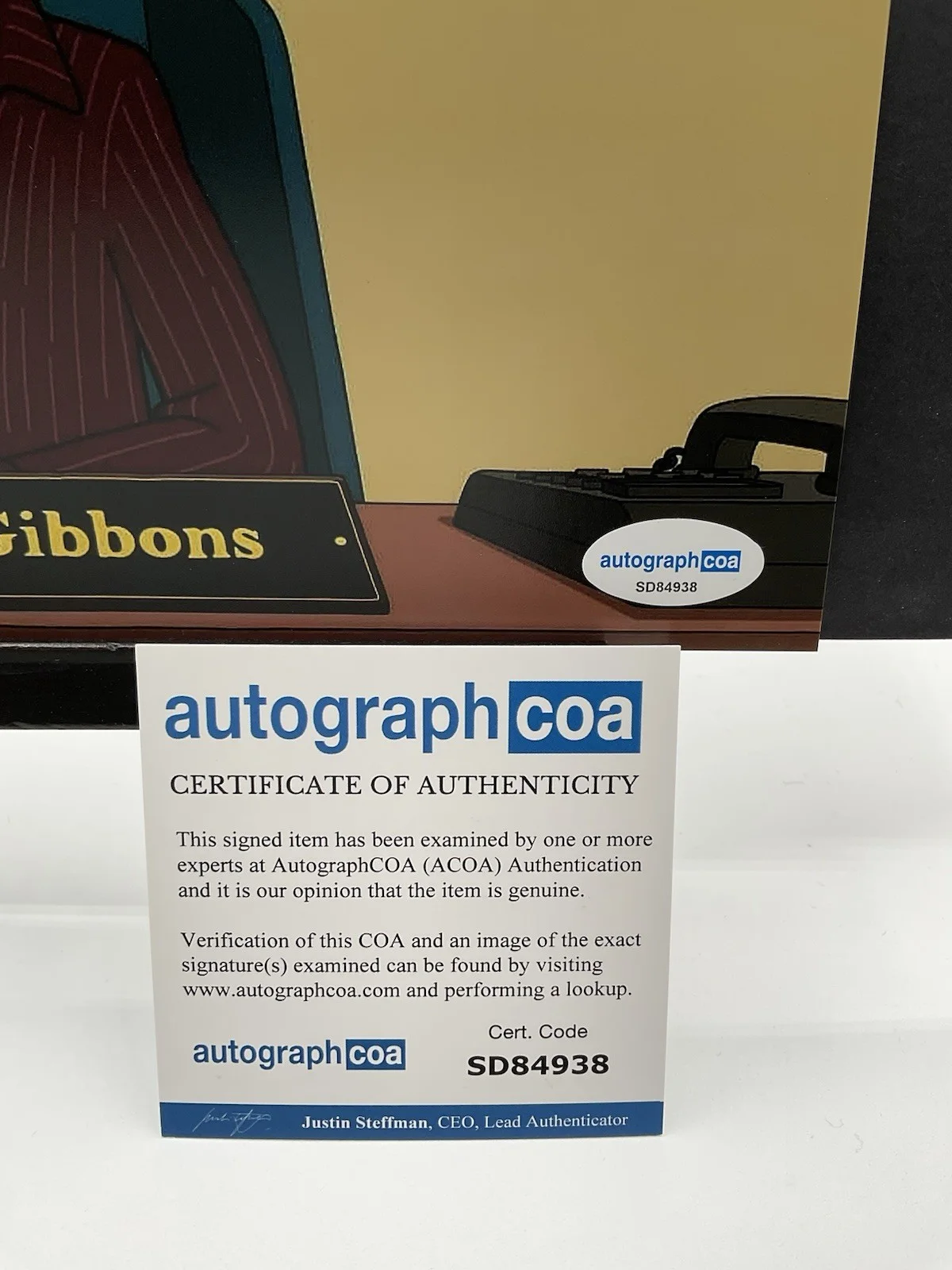 Tim Bagley — Tim Bagley signed 8x10 The Great North signed 8x10 Great North photo auto ACOA, изображение 3