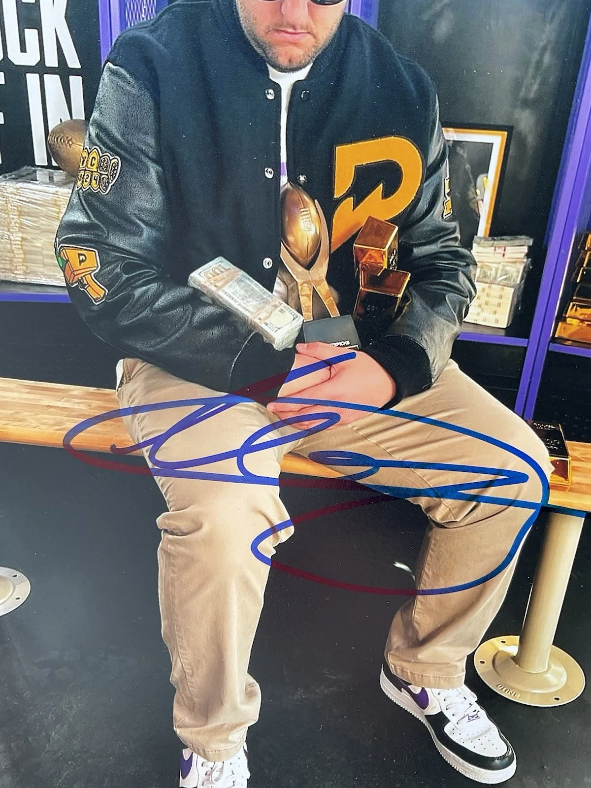 Trent Attyah — Trent Attyah signed 8x10 photo BookitwithTrent signed photo Sports Gambling ACOA, изображение 2