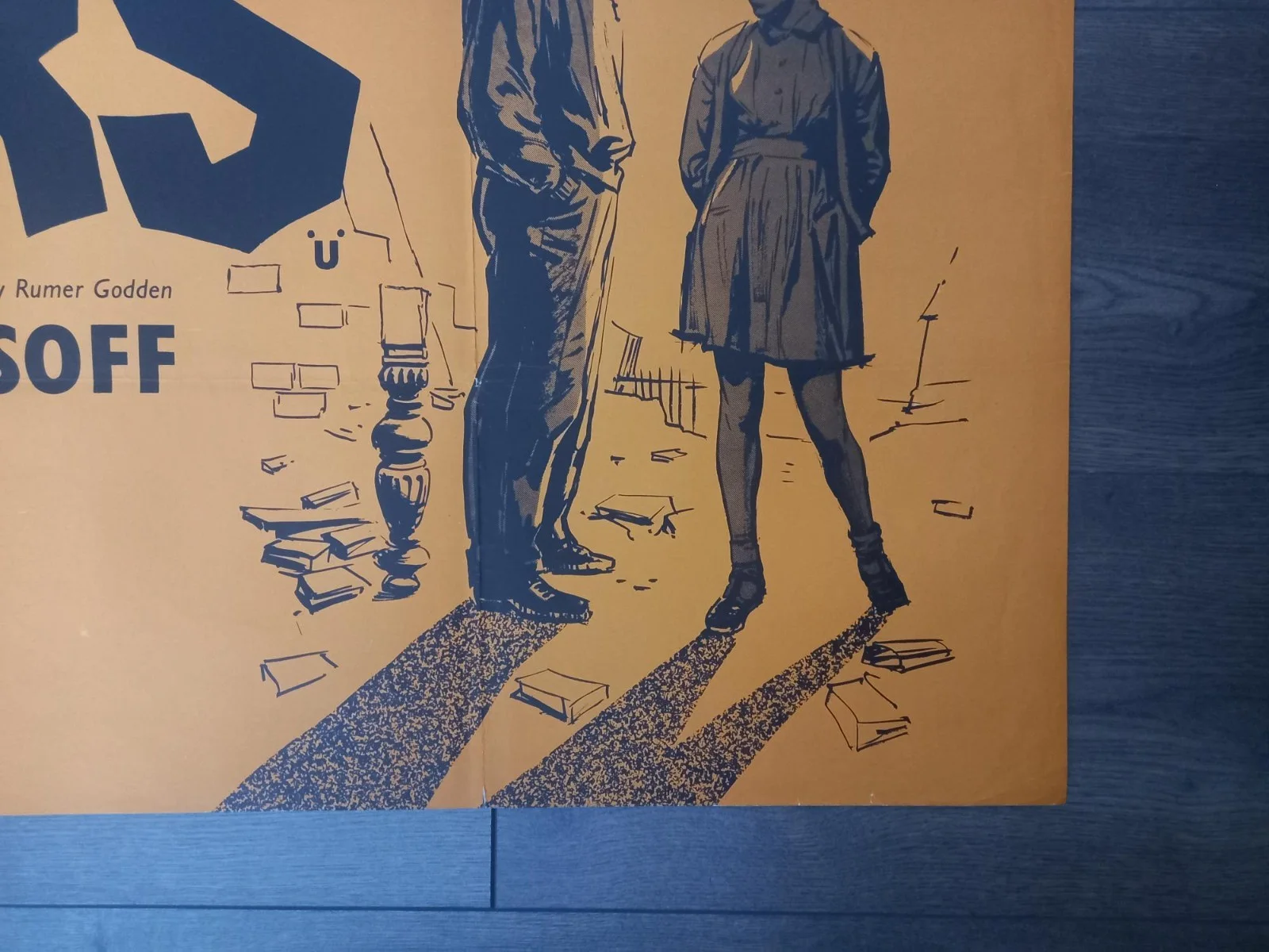 INNOCENT SINNERS 1958 BRITISH QUAD POSTER FLORA ROBSON DAVID KOSSOFF, image 5