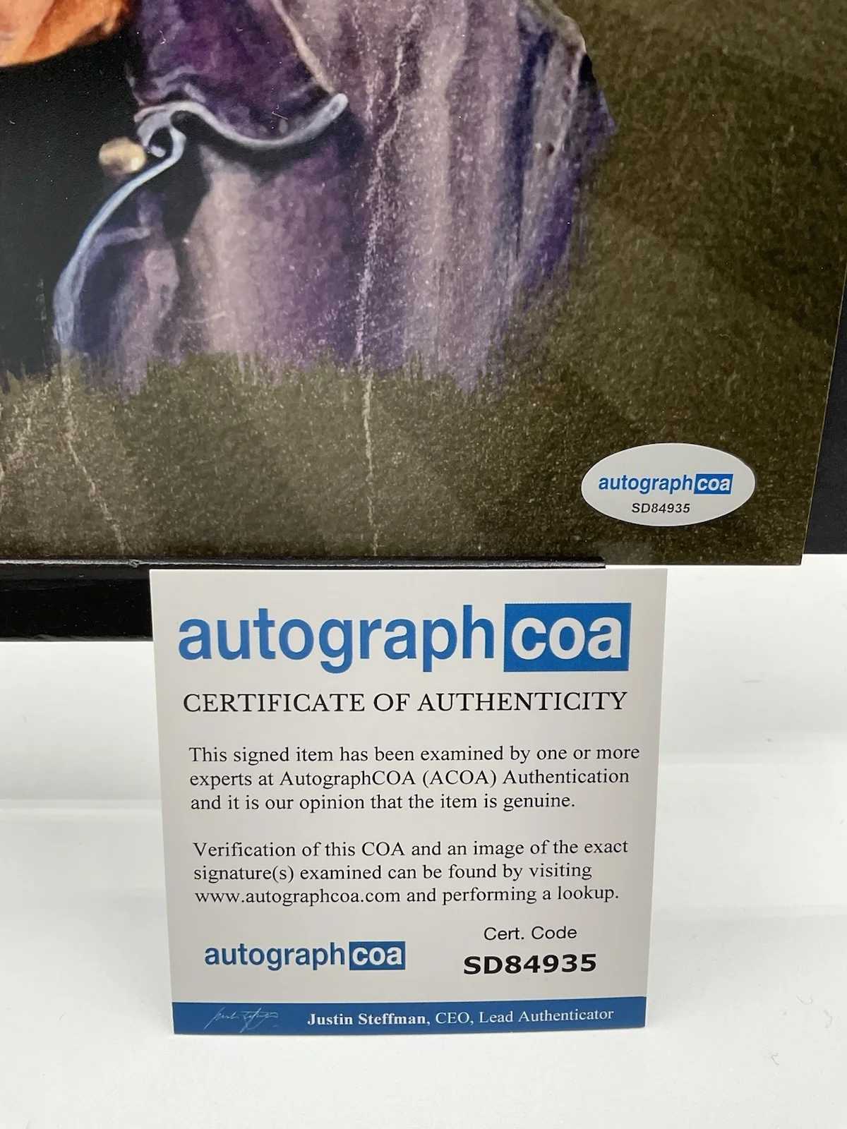 Dave Attell — Dave Attell Signed 8x10 ACOA Insomniac with Dave Attell signed photo Gong Show, изображение 3