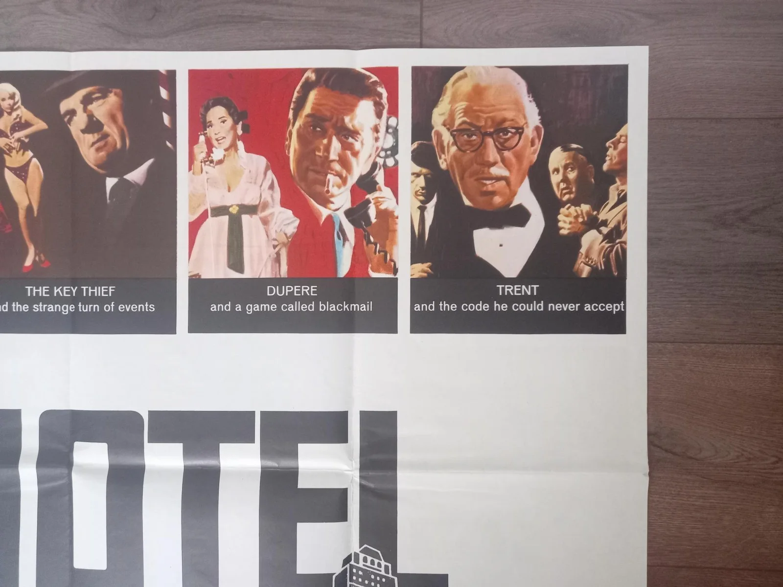 HOTEL 1967 BRITISH QUAD POSTER ROD TAYLOR CATHERINE SPAAK KARL MALDEN, изображение 5