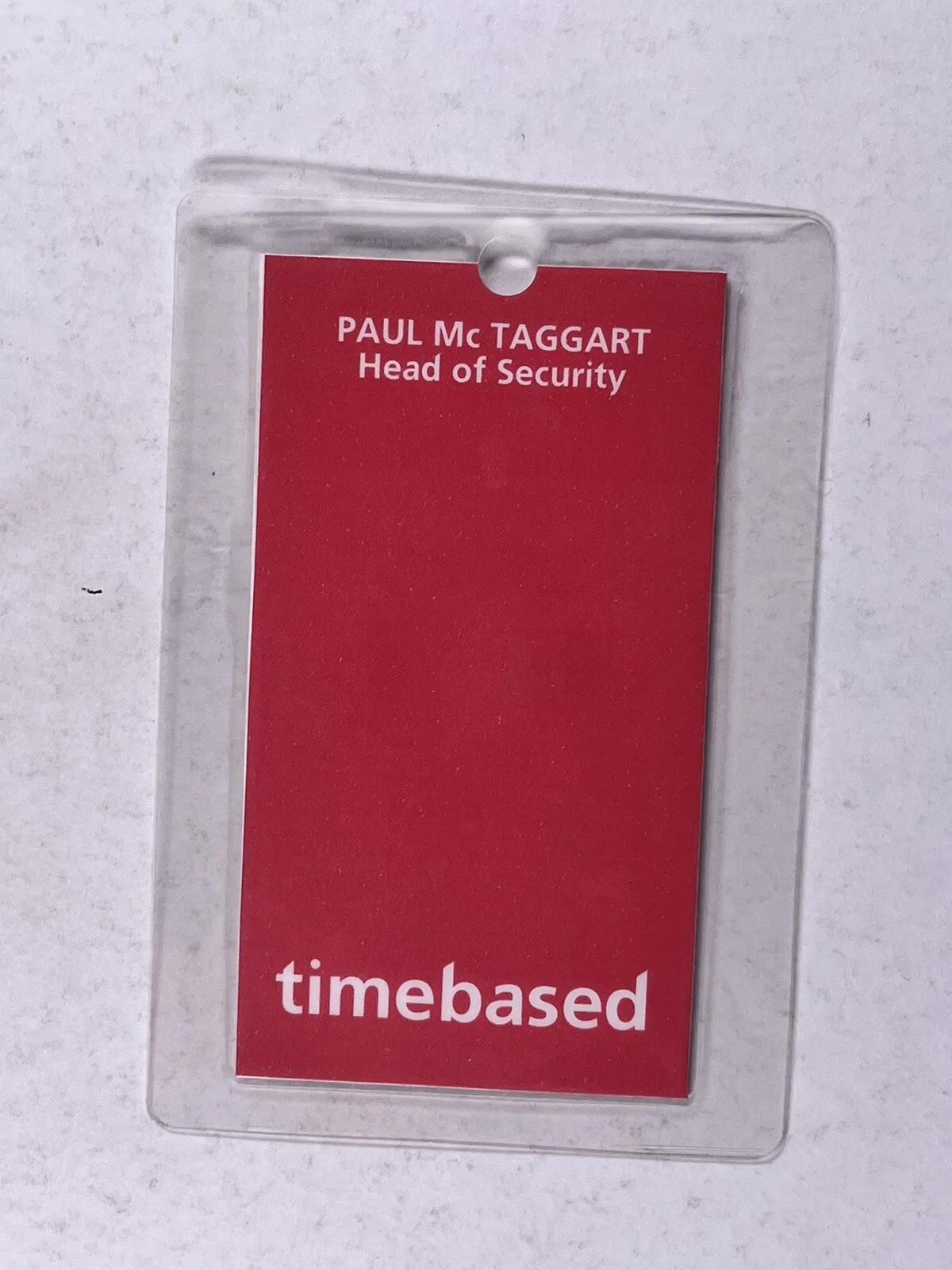 Glamour Magazine Award Crew Pass Women Of The Year Original Laminate Circa 2000s, изображение 2