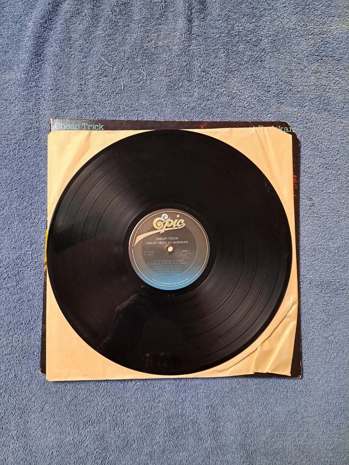 ROBIN ZANDER SIGNED CHEAP TRIP BUDOKAN LP VINYL ALBUM JSA COA, изображение 5