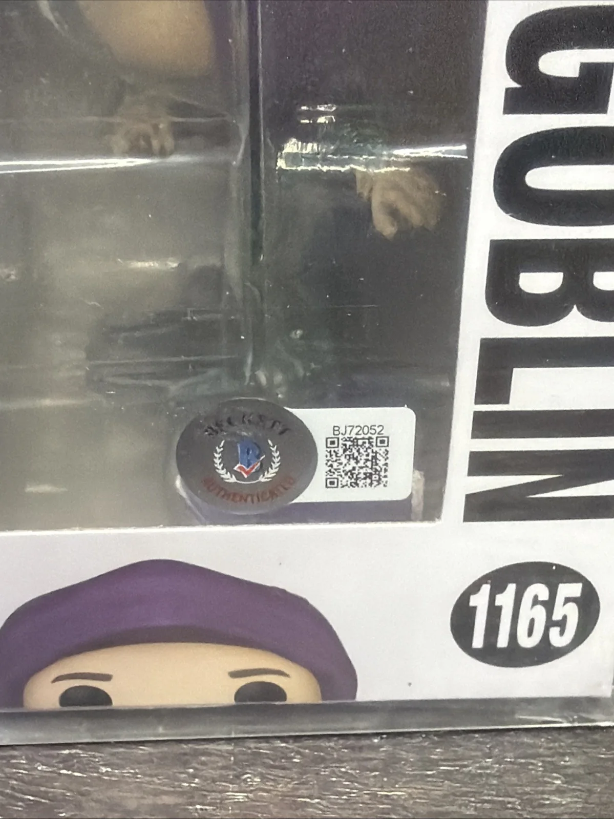Willem Defoe Signed Funko - Green Goblin - Spiderman - Autographed 1165, изображение 3