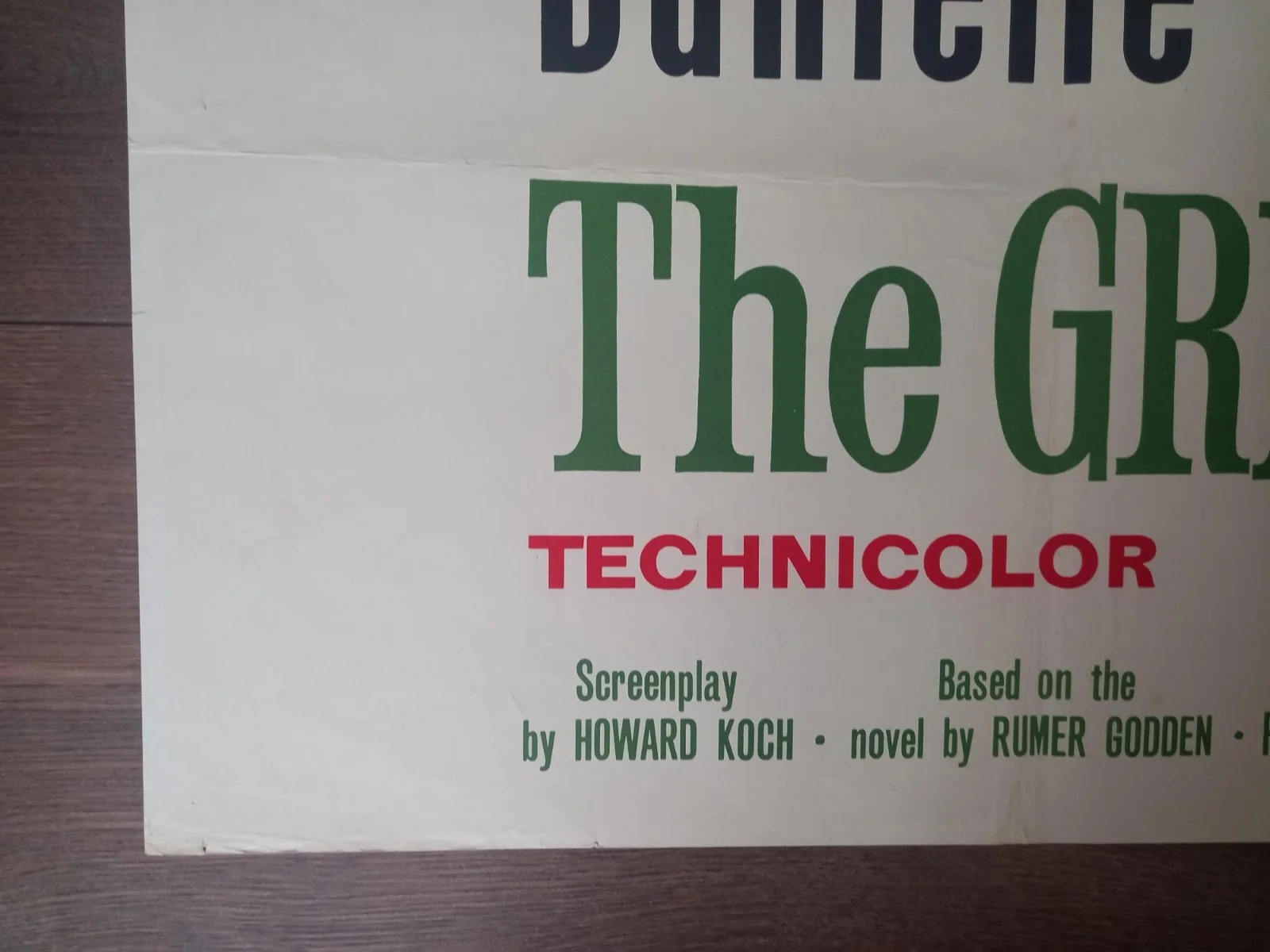 THE GREENGAGE SUMMER 1961 BRITISH QUAD POSTER KENNETH MORE DANIELLE DARRIEUX, image 2