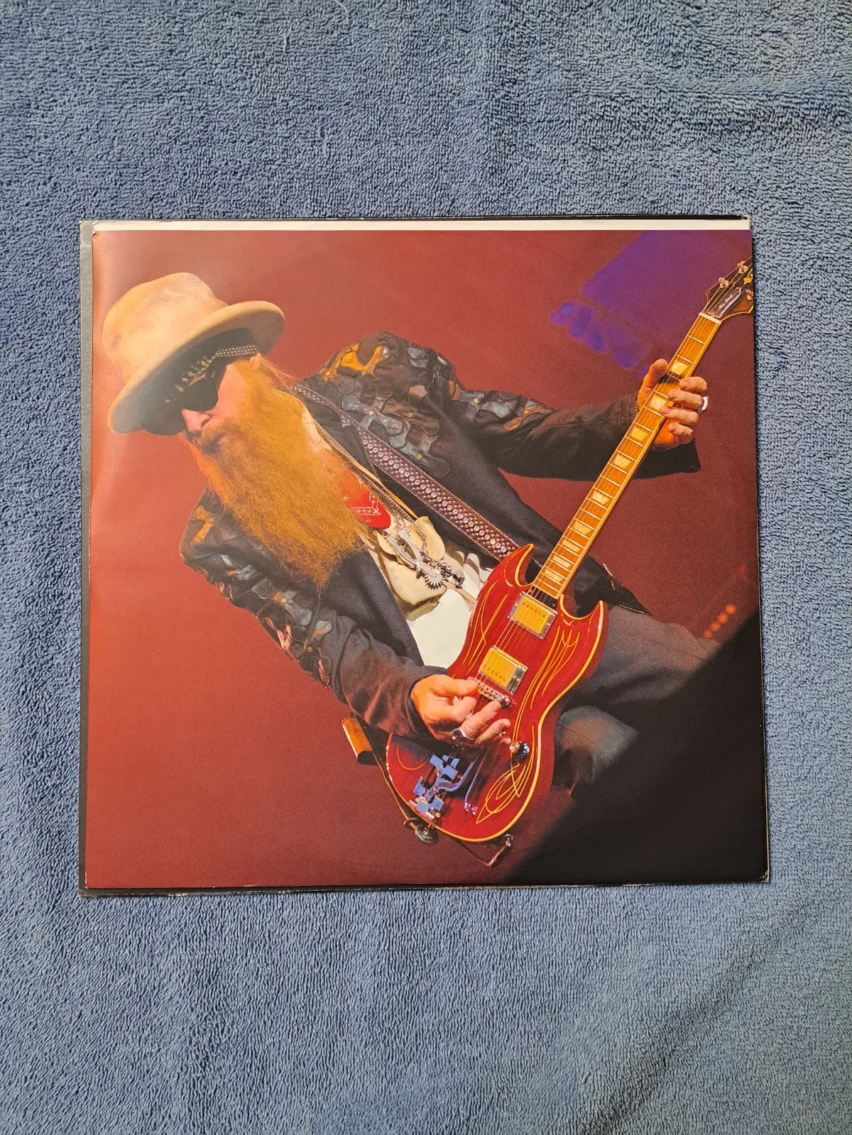 BILLY GIBBONS SIGNED THE BIG BAD BLUES NEW LP VINYL ALBUM JSA COA, image 3