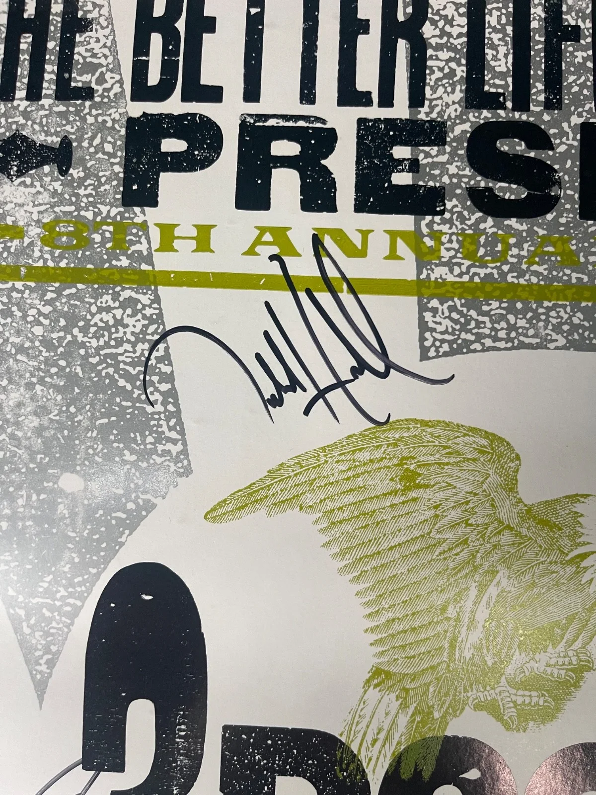 3 Doors Down Autographed - BETTER LIFE FOUNDATION - 2011, image 2