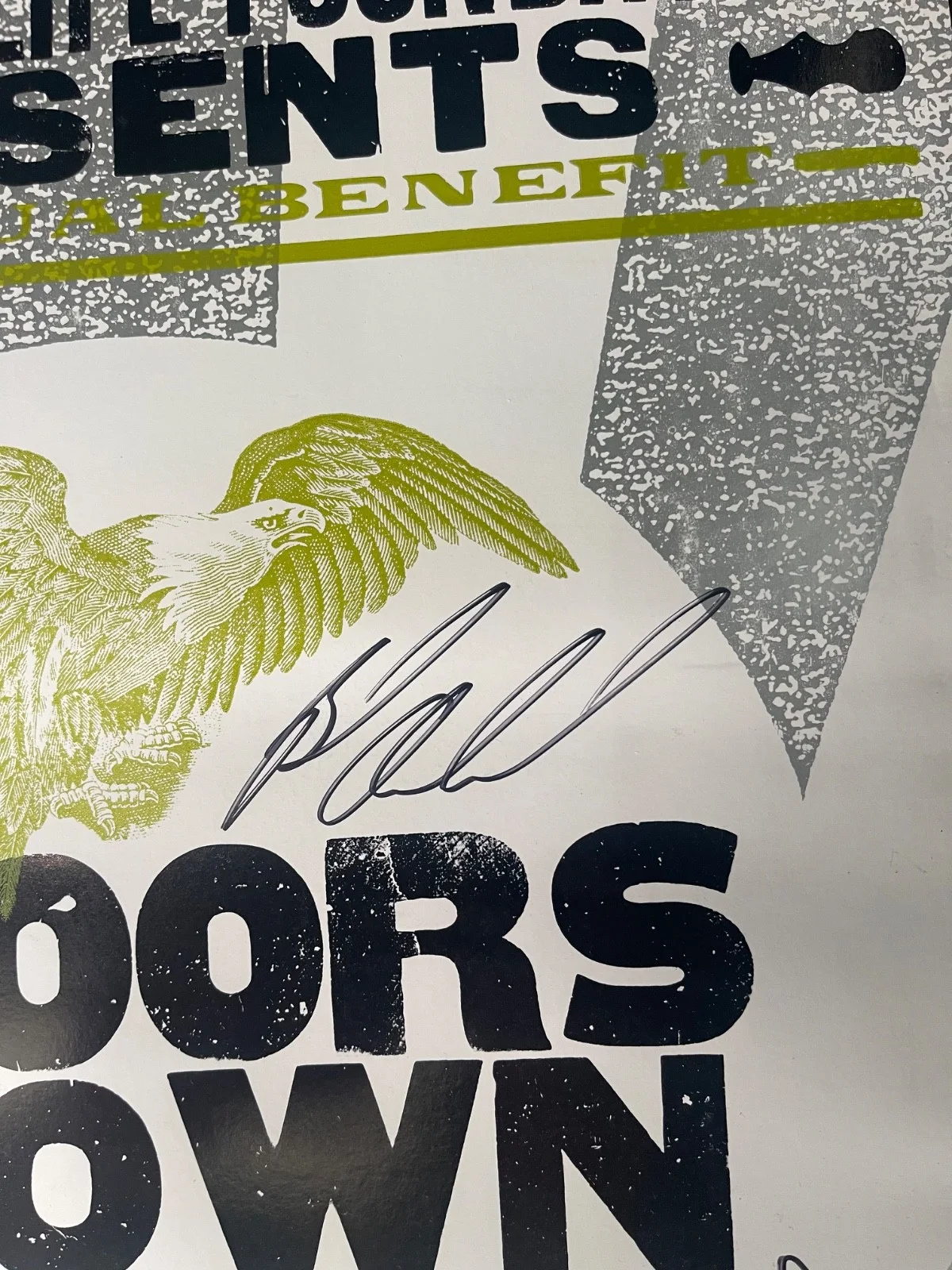 3 Doors Down Autographed - BETTER LIFE FOUNDATION - 2011, image 3