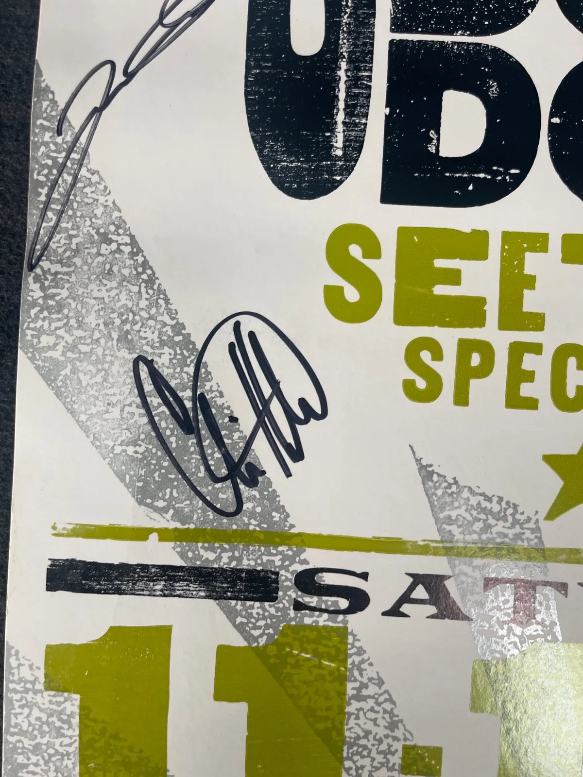 3 Doors Down Autographed - BETTER LIFE FOUNDATION - 2011, image 5