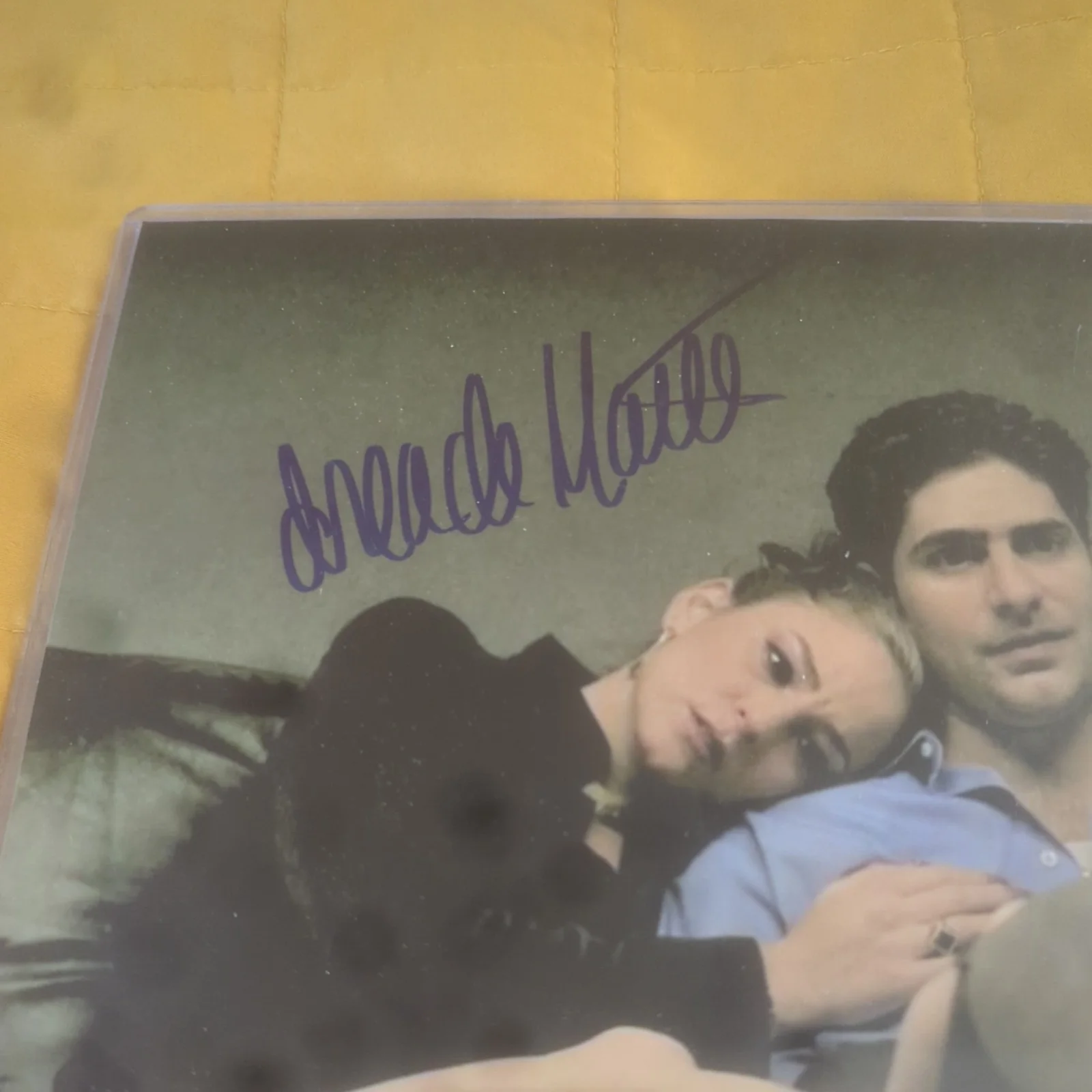 Drea De Matteo — Drea De Matteo signed 8x10 Photo Sopranos with Michael Imperioli. COA, image 3