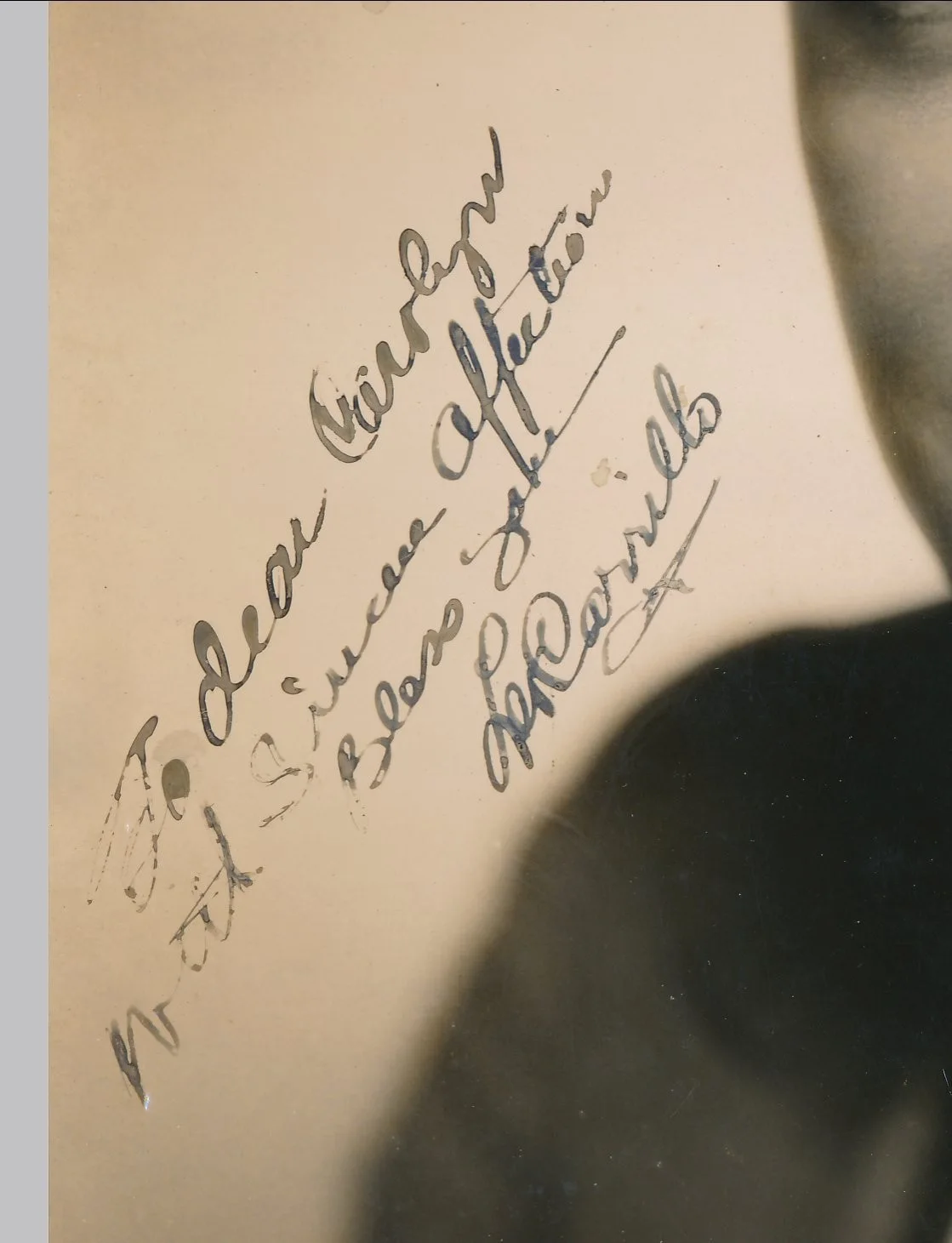 Leo Carrillo - Late 1920's Signed & Insc. 11x14 Double Weight Photo - d.1961, image 3