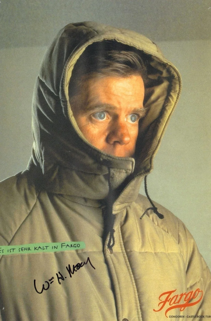 William H Macy — Huge -FARGO- WILLIAM H MACY SWAU Signed/Autograph/Auto 11x17 Movie Photo
