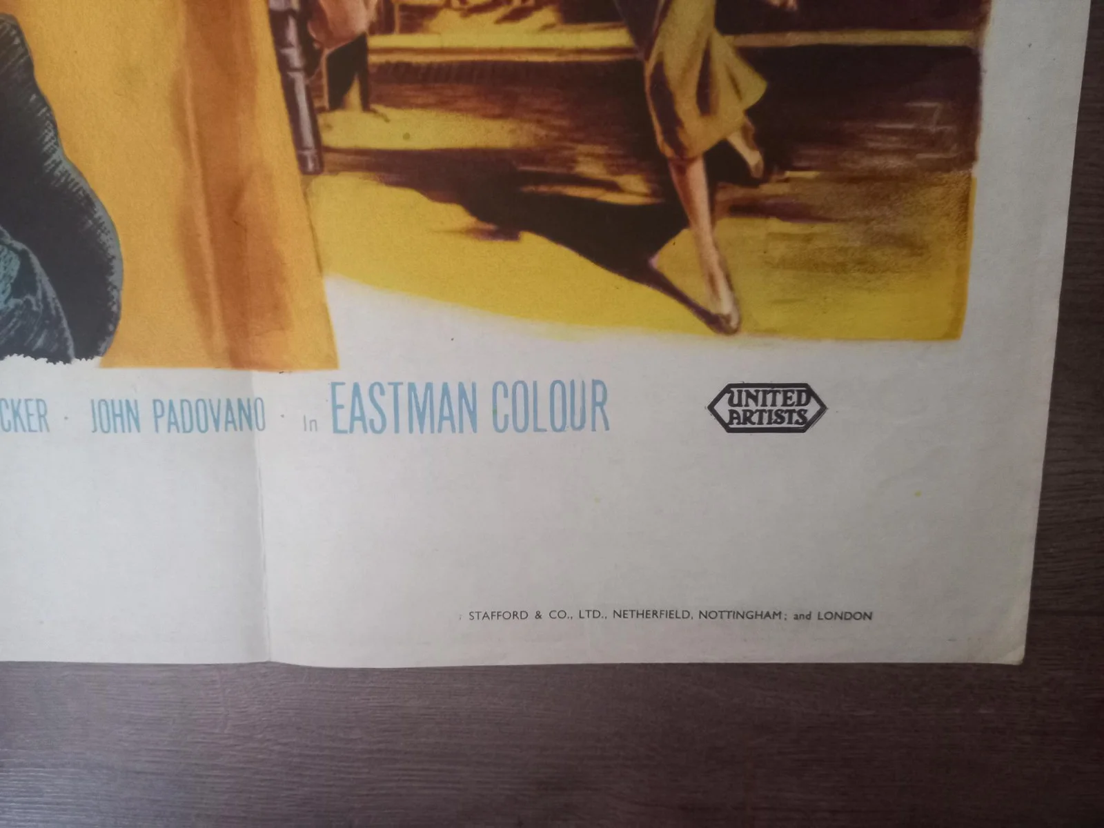 FOREIGN INTRIGUE 1956 BRITISH QUAD POSTER ROBERT MITCHUM GENEVIEVE PAGE, изображение 5