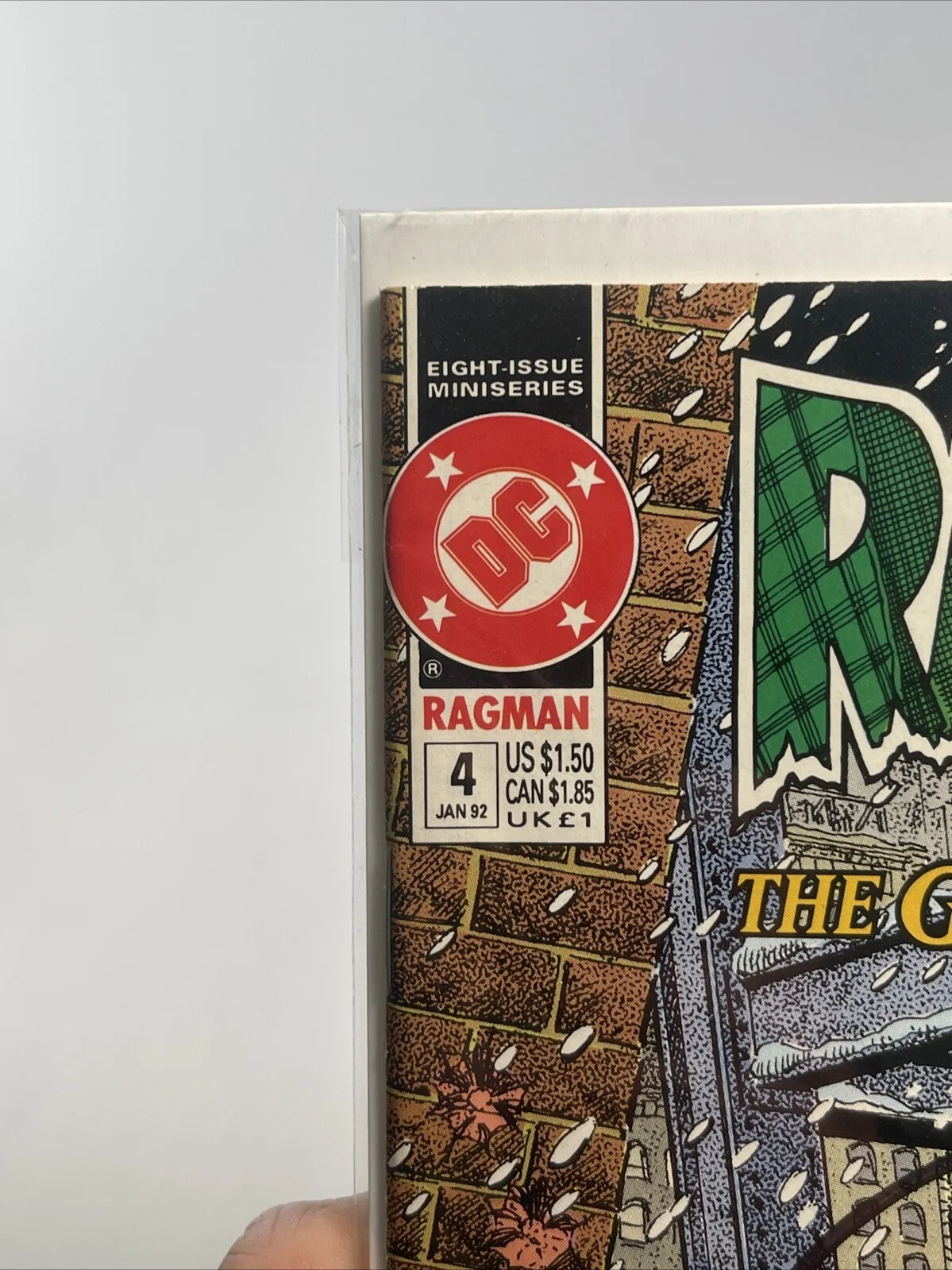 JOE DINICOL — BAM BOX EXCLUSIVE DC COMICS ARROW JOE DINICOL RAGMAN SIGNED COMIC COA NEW, image 4
