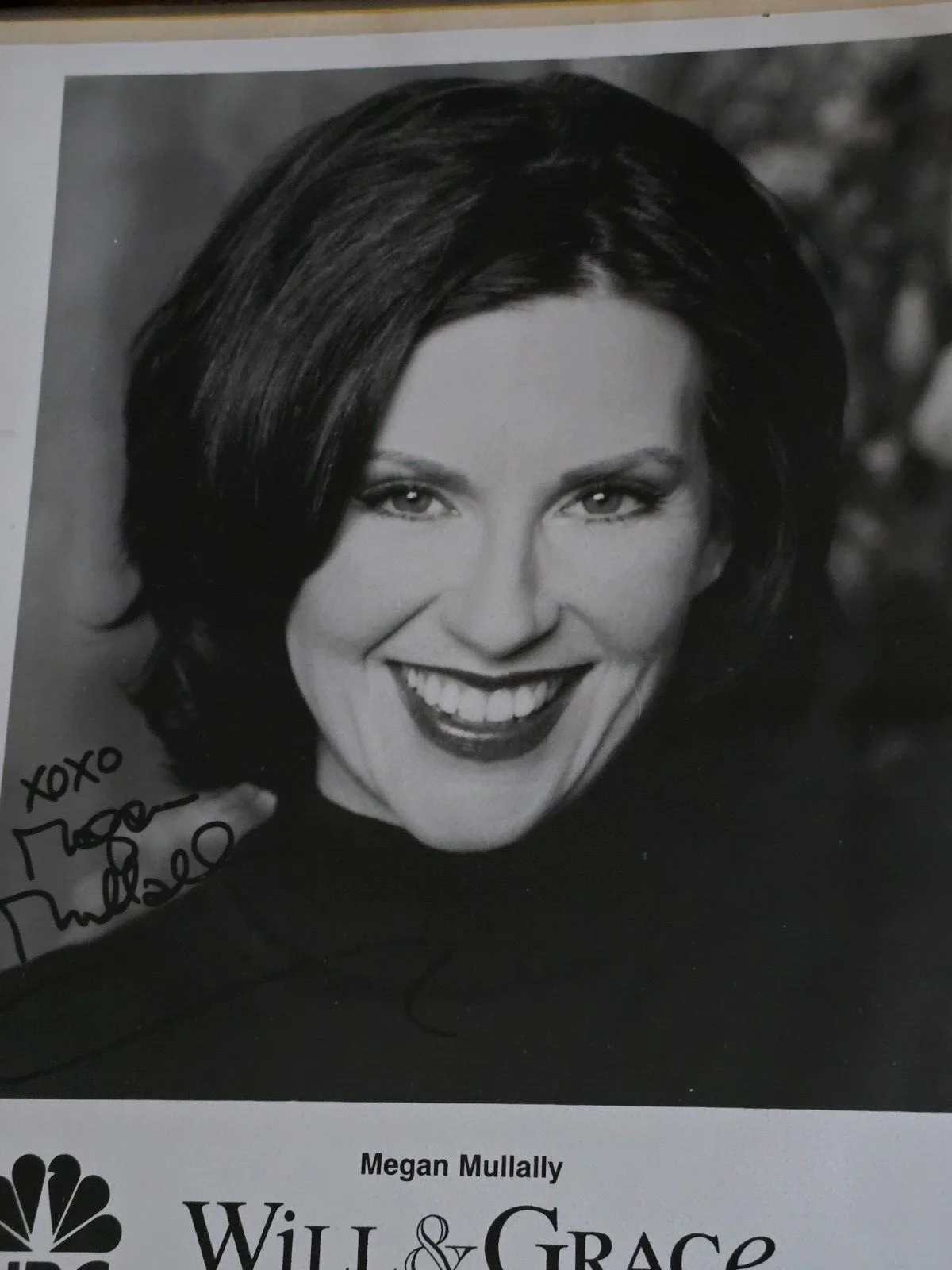 Megan Mullally — Megan Mullally Signed *Will & Grace TTM* Bob's Burgers 30 Rock Up All Night!*