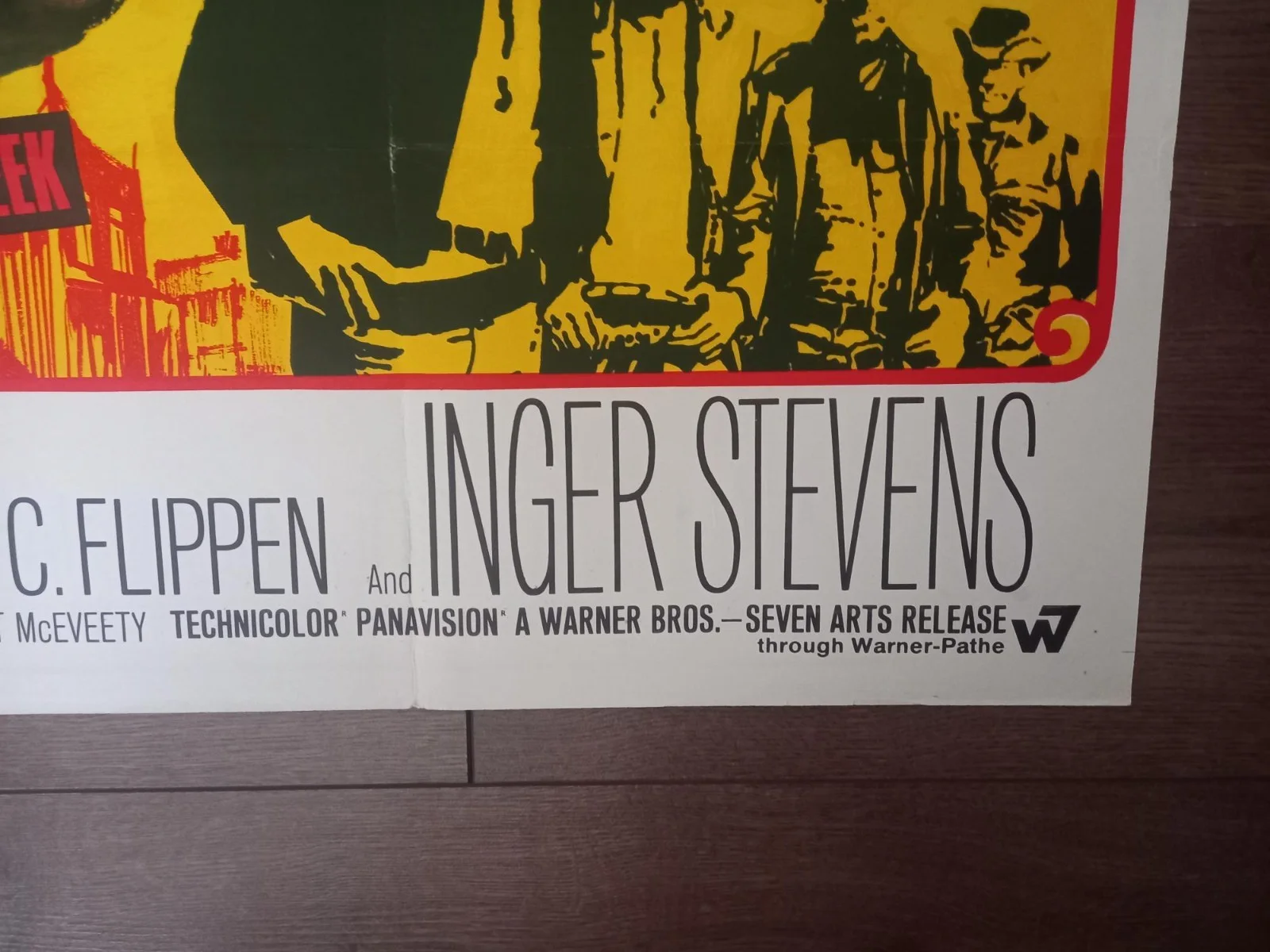 FIRECREEK 1968 BRITISH QUAD POSTER JAMES STEWART HENRY FONDA INGER STEVENS, изображение 5