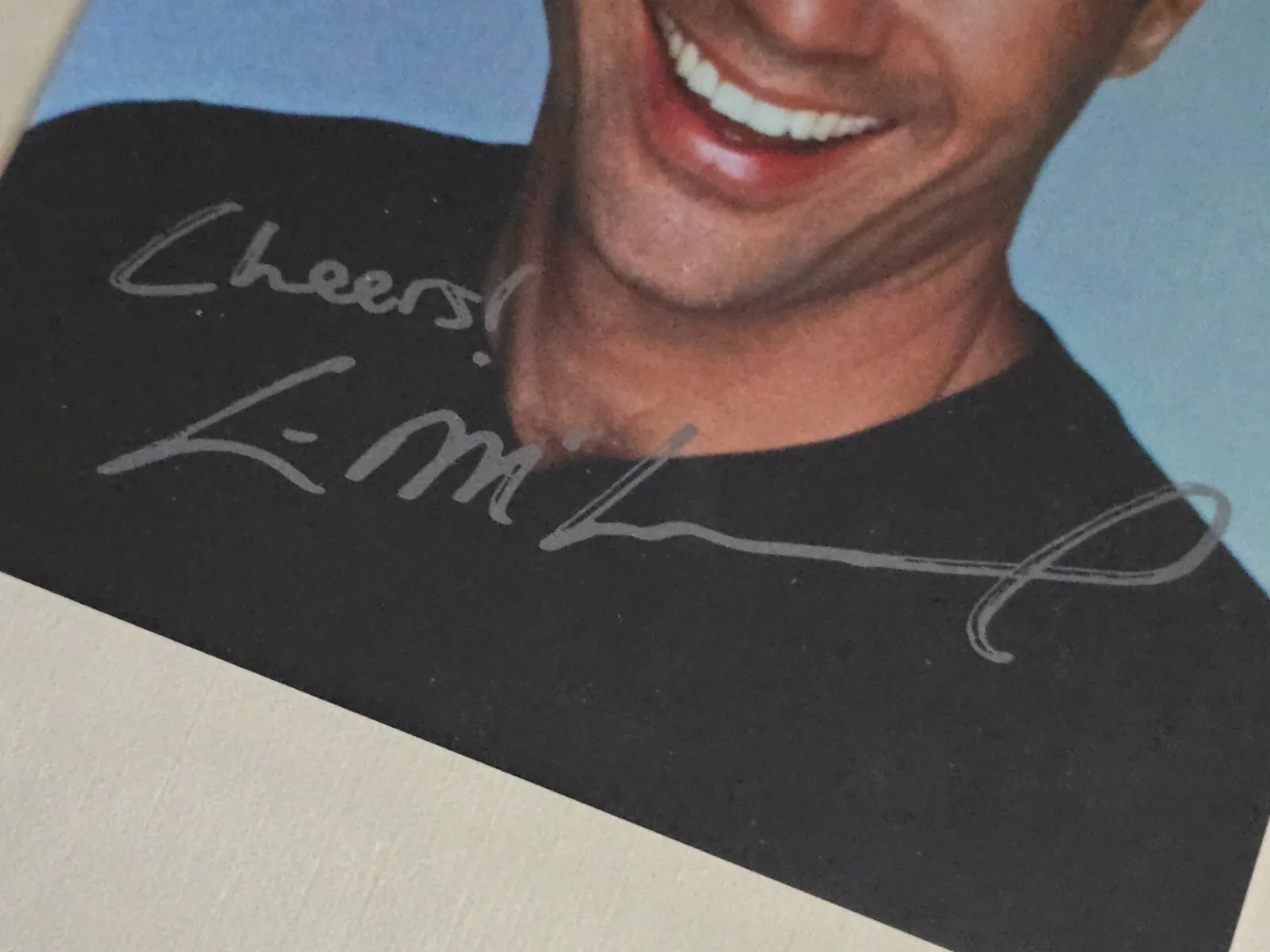 Eric McCormack — Wonderful ERIC MCCORMACK Signed Photo Will & Grace, image 2
