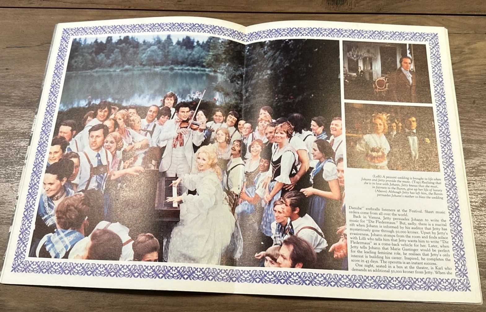 THE GREAT WALTZ 1972 promotional PROGRAM PRESS BOOK HORST BUCHHOLZ, изображение 3