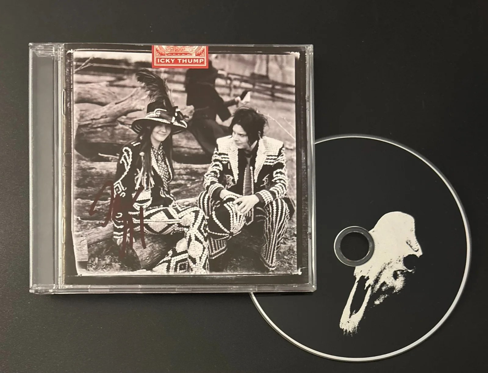 GFA The White Stripes * JACK WHITE * Signed CD Booklet PROOF COA, image 4