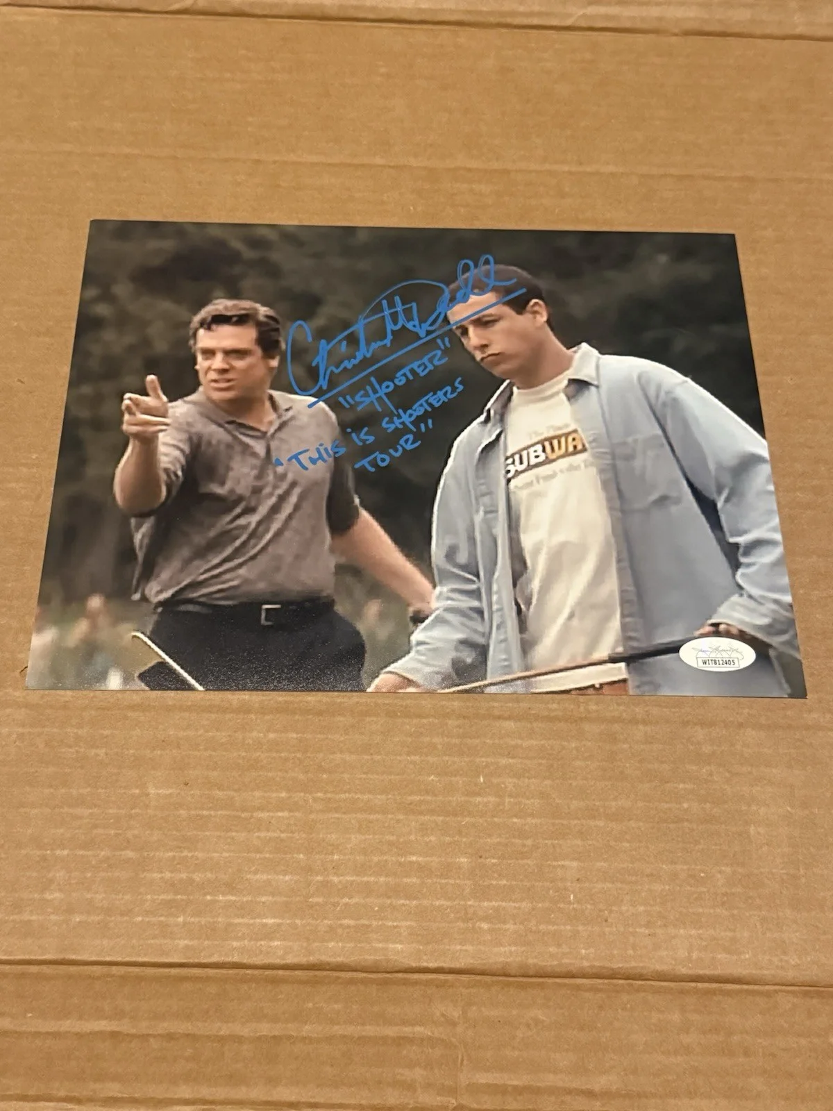Christopher McDonald — Christopher McDonald Signed Happy Gilmore 8x10 Photo JSA Shooter