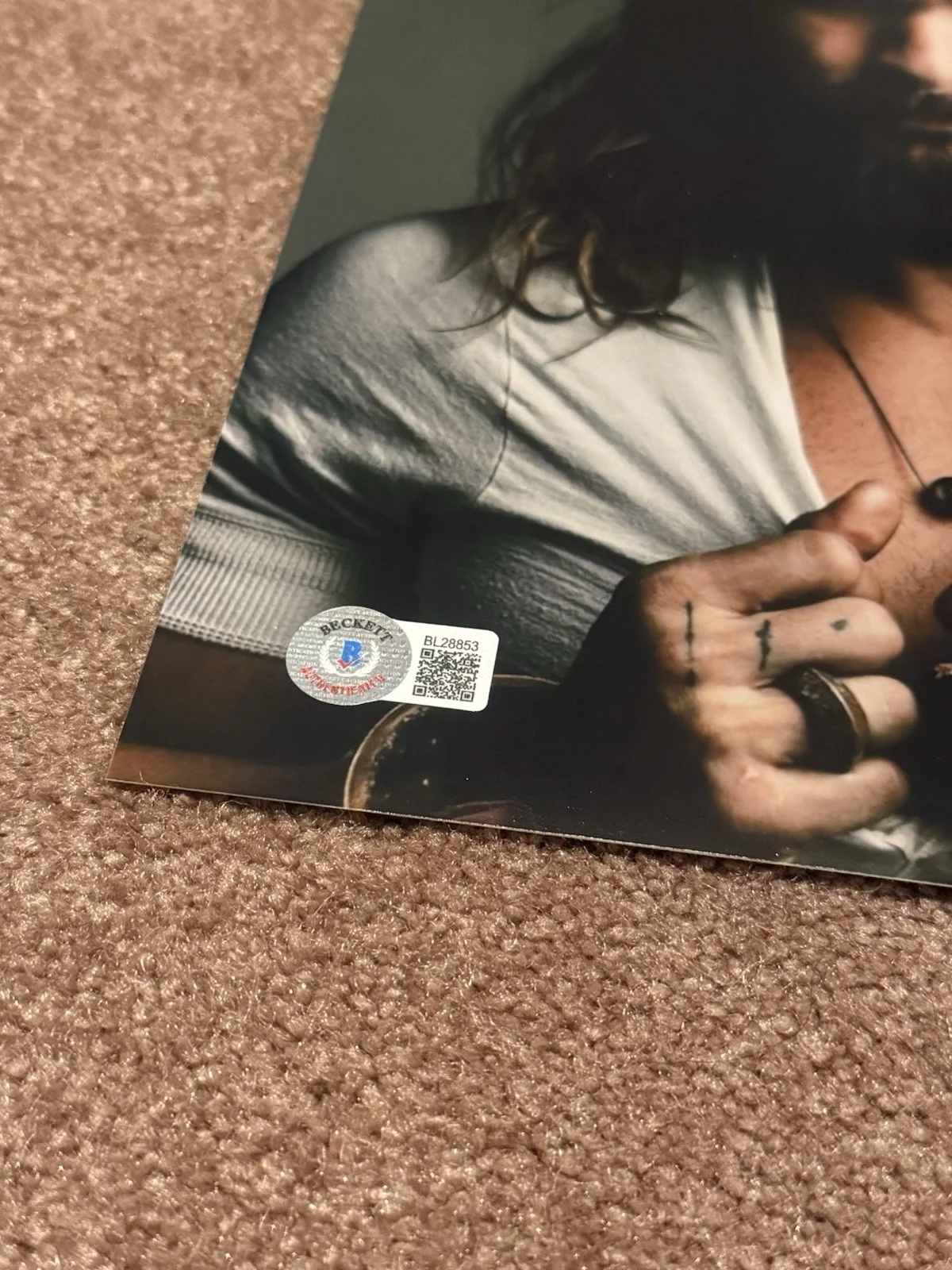 Jason Momoa Signed Autographed 8x10 Photo Beckett COA, image 2