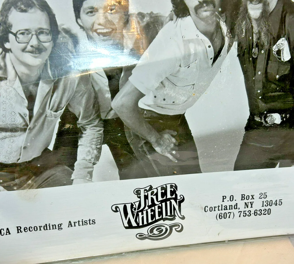 Free Wheelin Rock Group Band Hand Signed 8x 10 Photo, изображение 5
