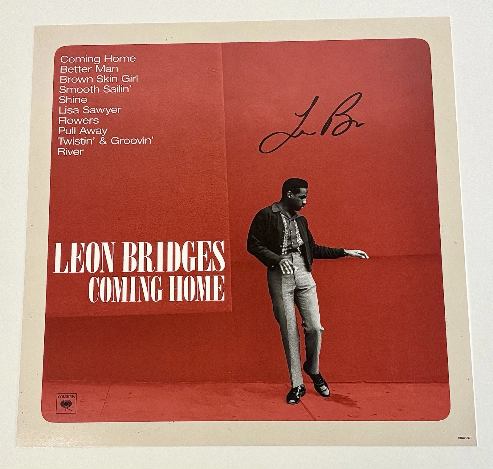 Leon Bridges - “Coming Home” Vinyl LP + SIGNED PRINT (Anniversary Edition), image 4
