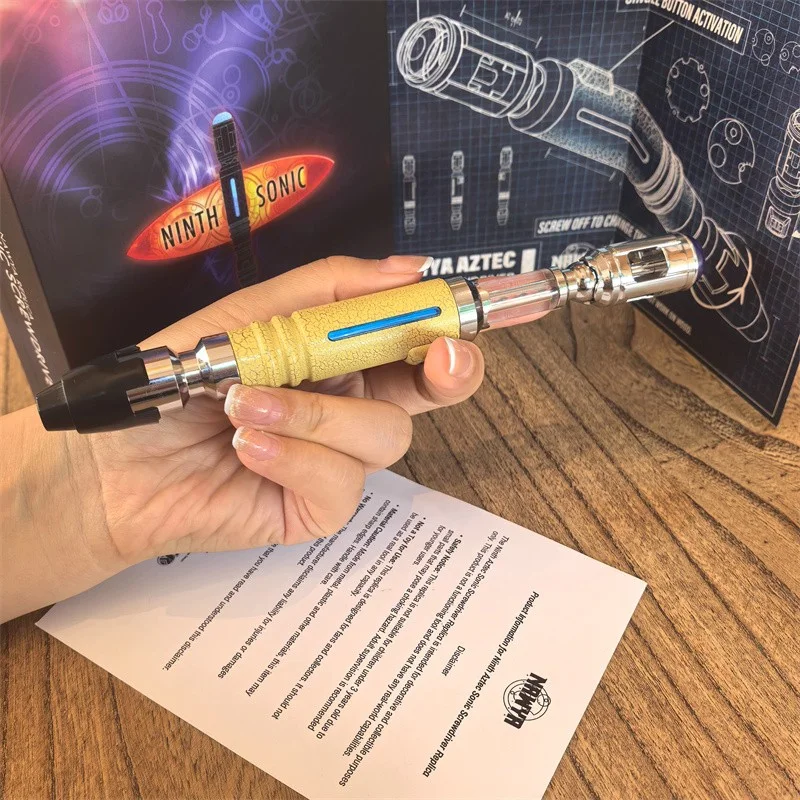 NAWYA Doctor Who 9th Metal Sonic Screwdriver Lamp Scalable Stainless steel Gift, image 5
