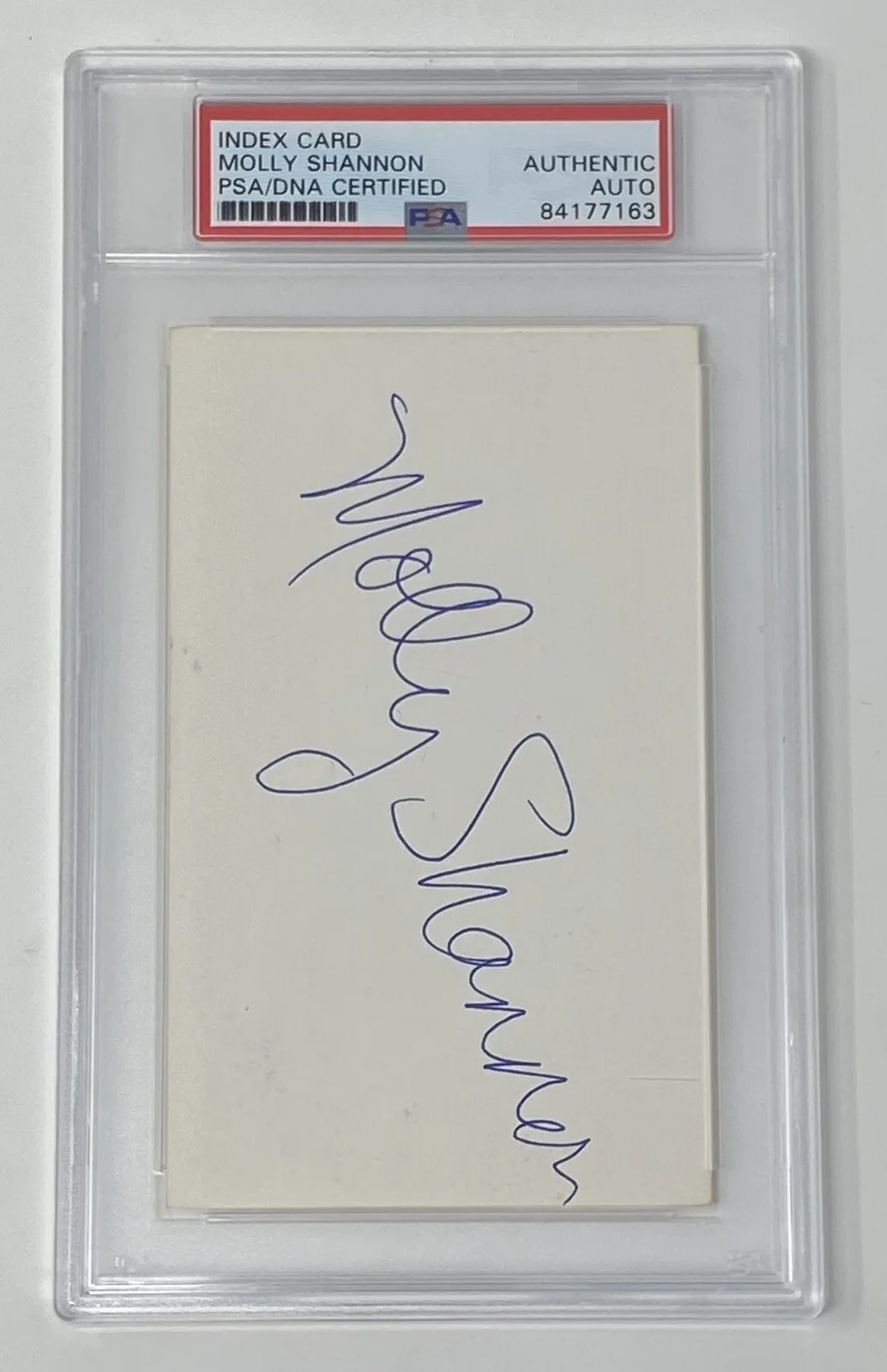 Molly Shannon — MOLLY SHANNON Signed Autograph Cut PSA/DNA Certified Authentic 90s SNL Comedian
