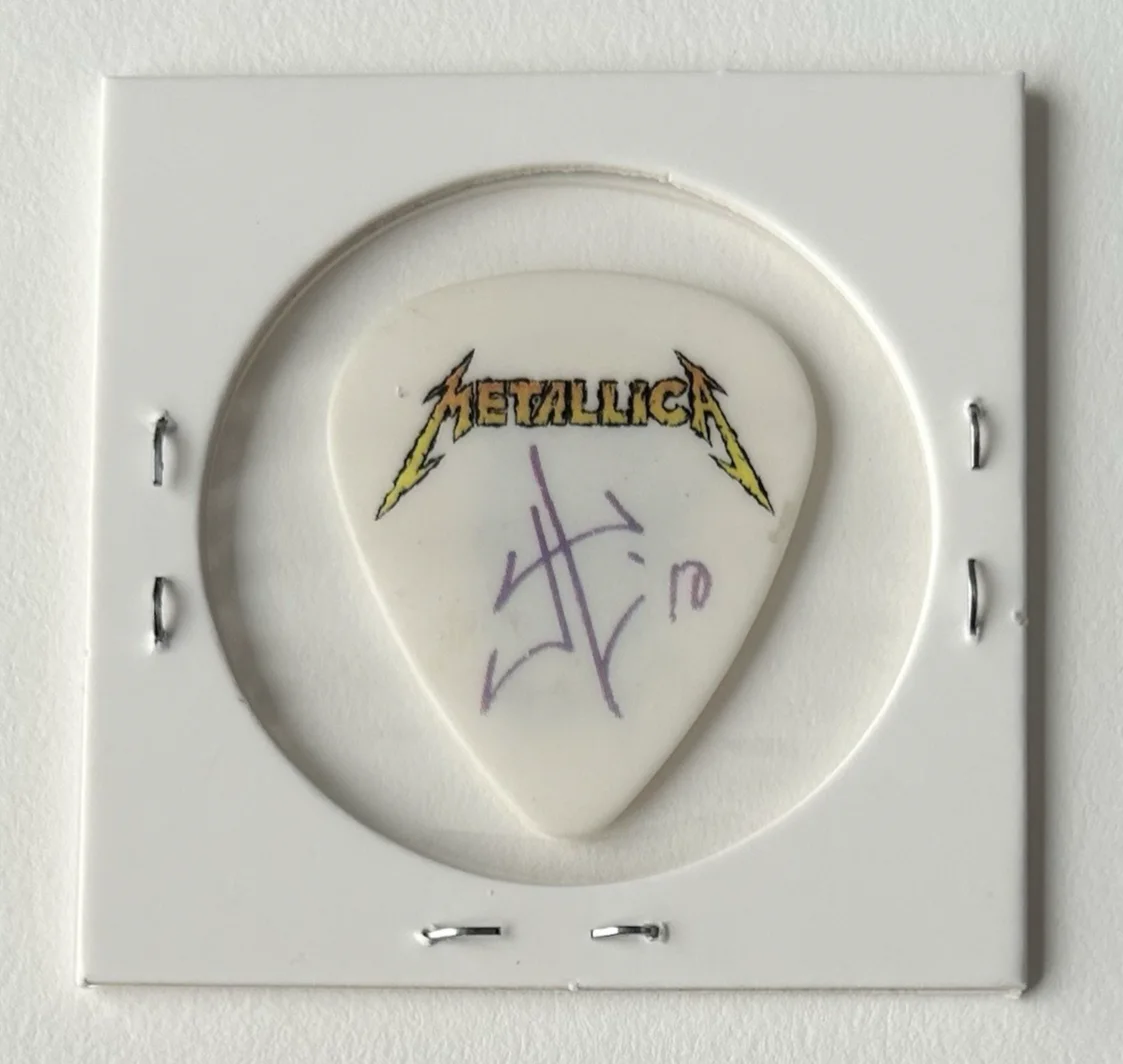 Metallica - James Hetfield Tour Guitar Pick - Death Magnetic 2010 - Zombie, изображение 2